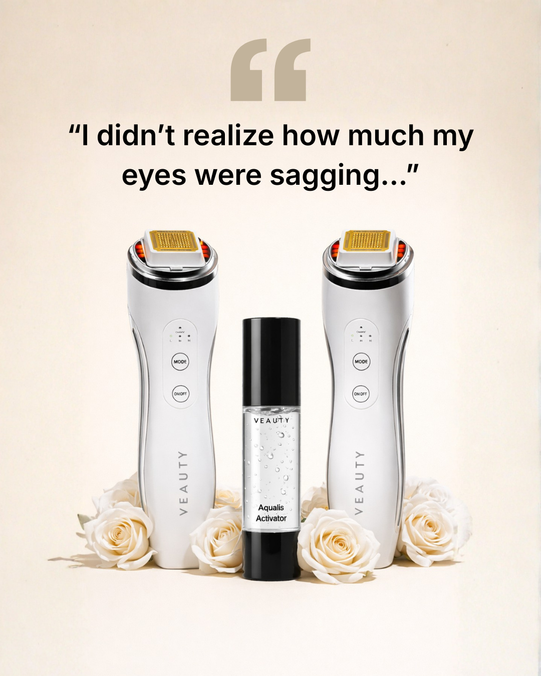 Veauty Facebook ad
