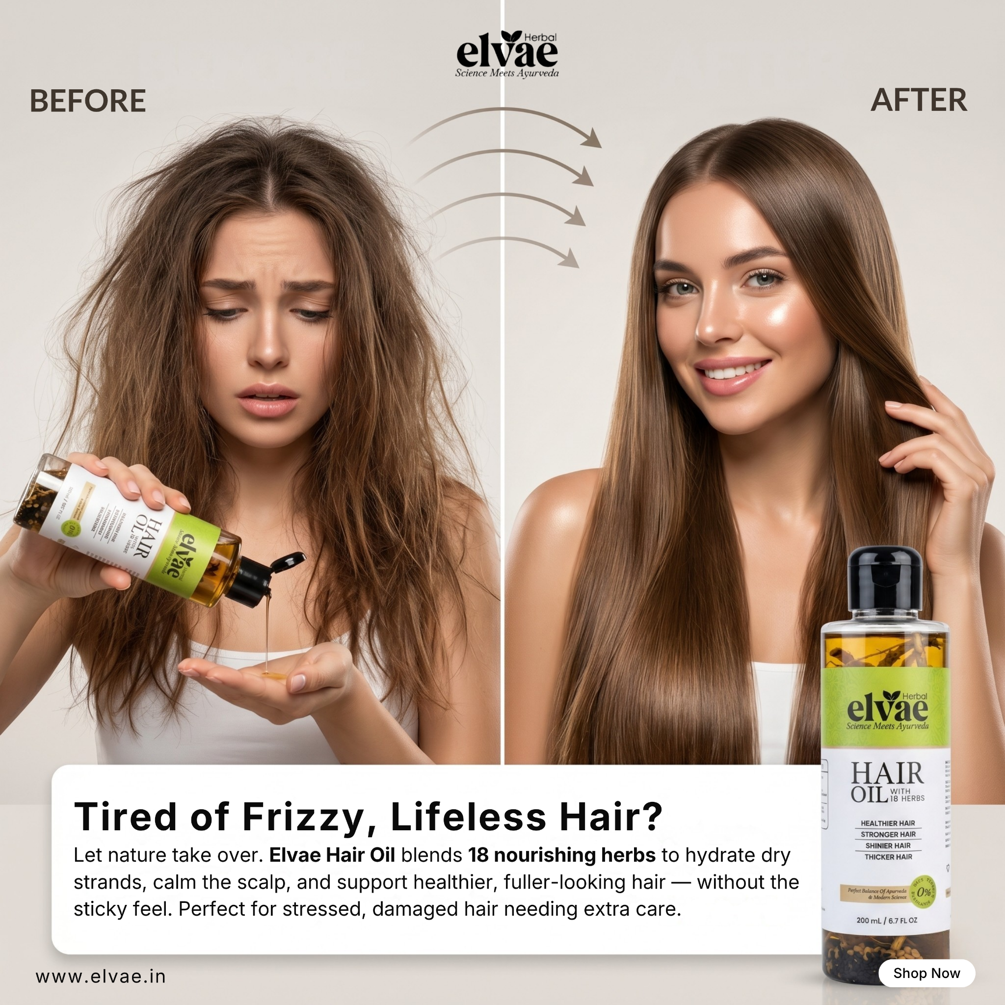 Elvae Herbal Facebook ad: Starting at just ₹385