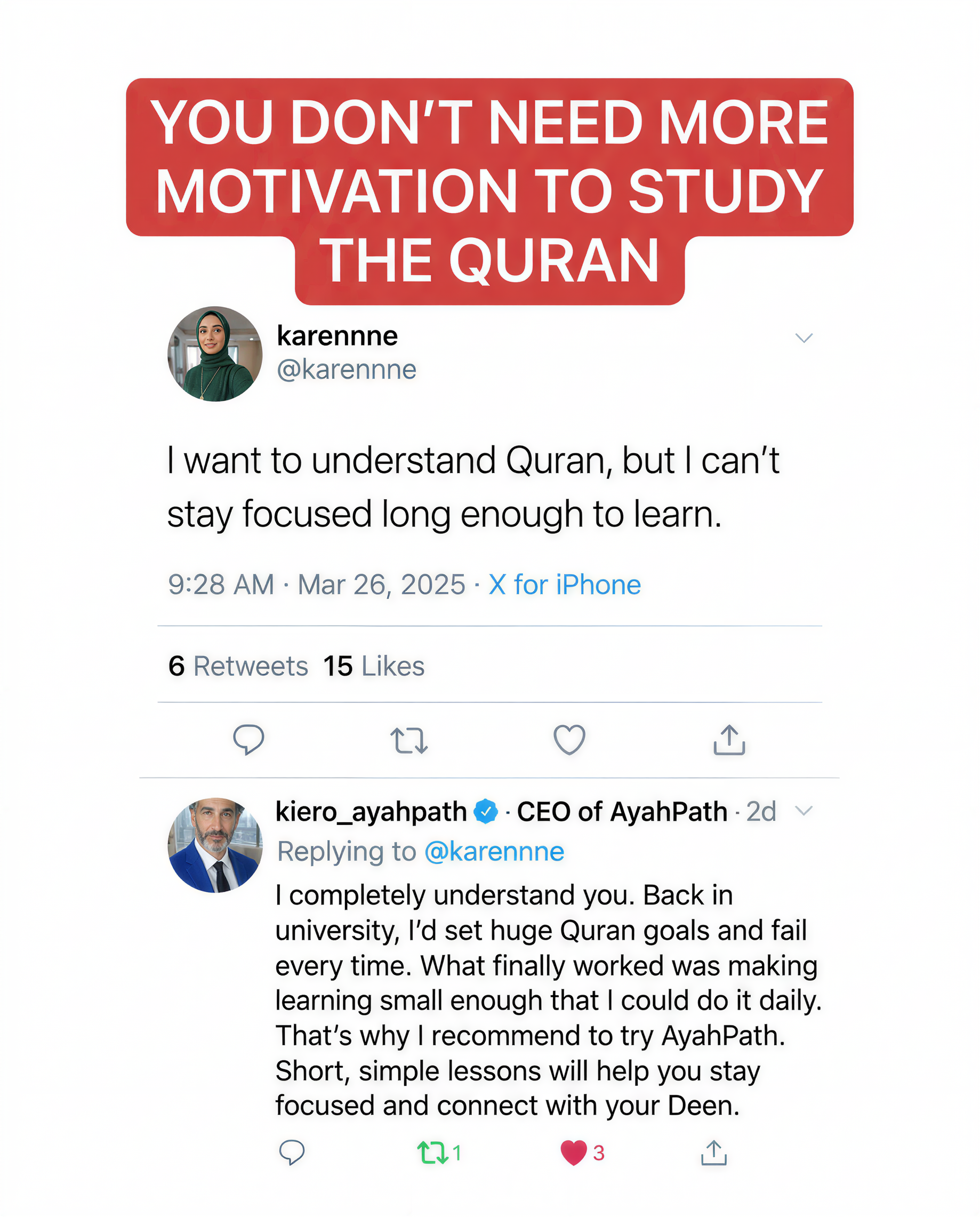 Imam Advice Daily Facebook ad