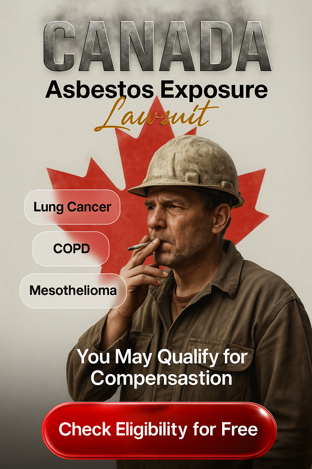 Lung Cancer Claims Facebook ad