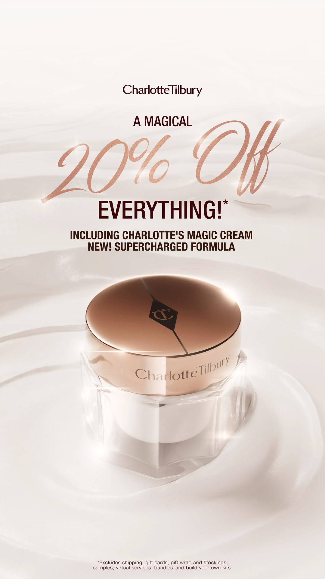 Charlotte Tilbury Skincare Facebook ad