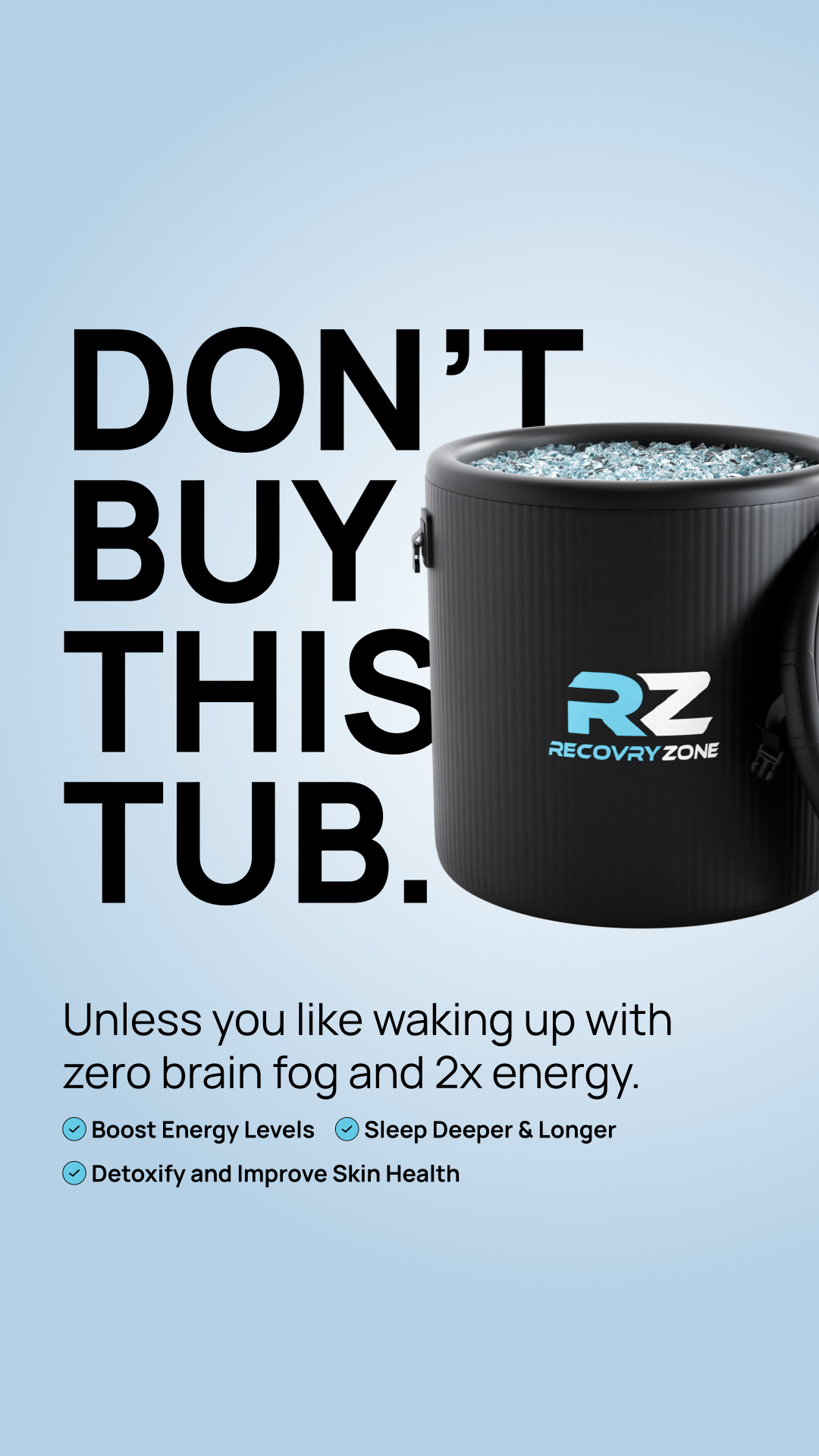 Recovry Zone Facebook ad