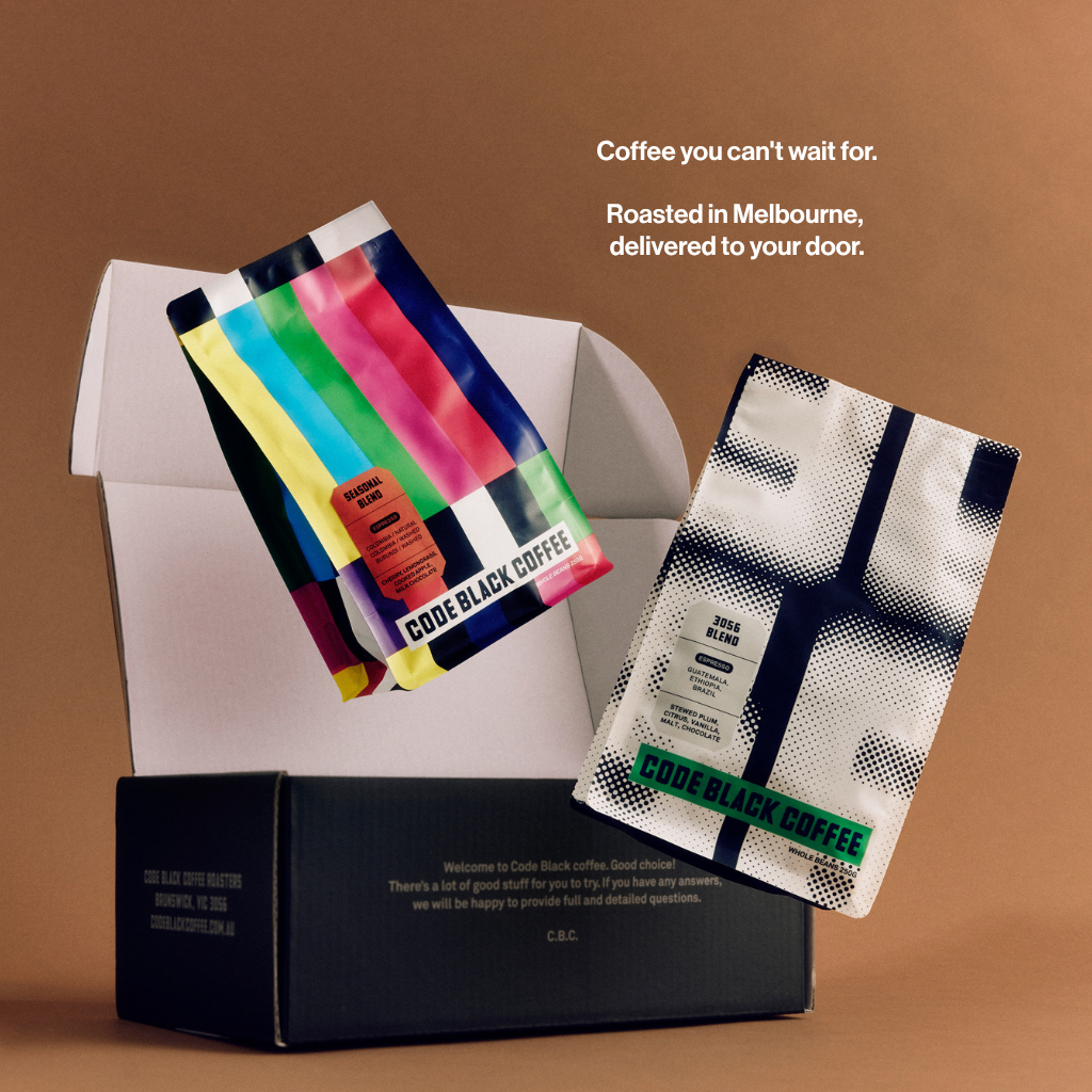 Code Black Coffee Roasters Facebook ad