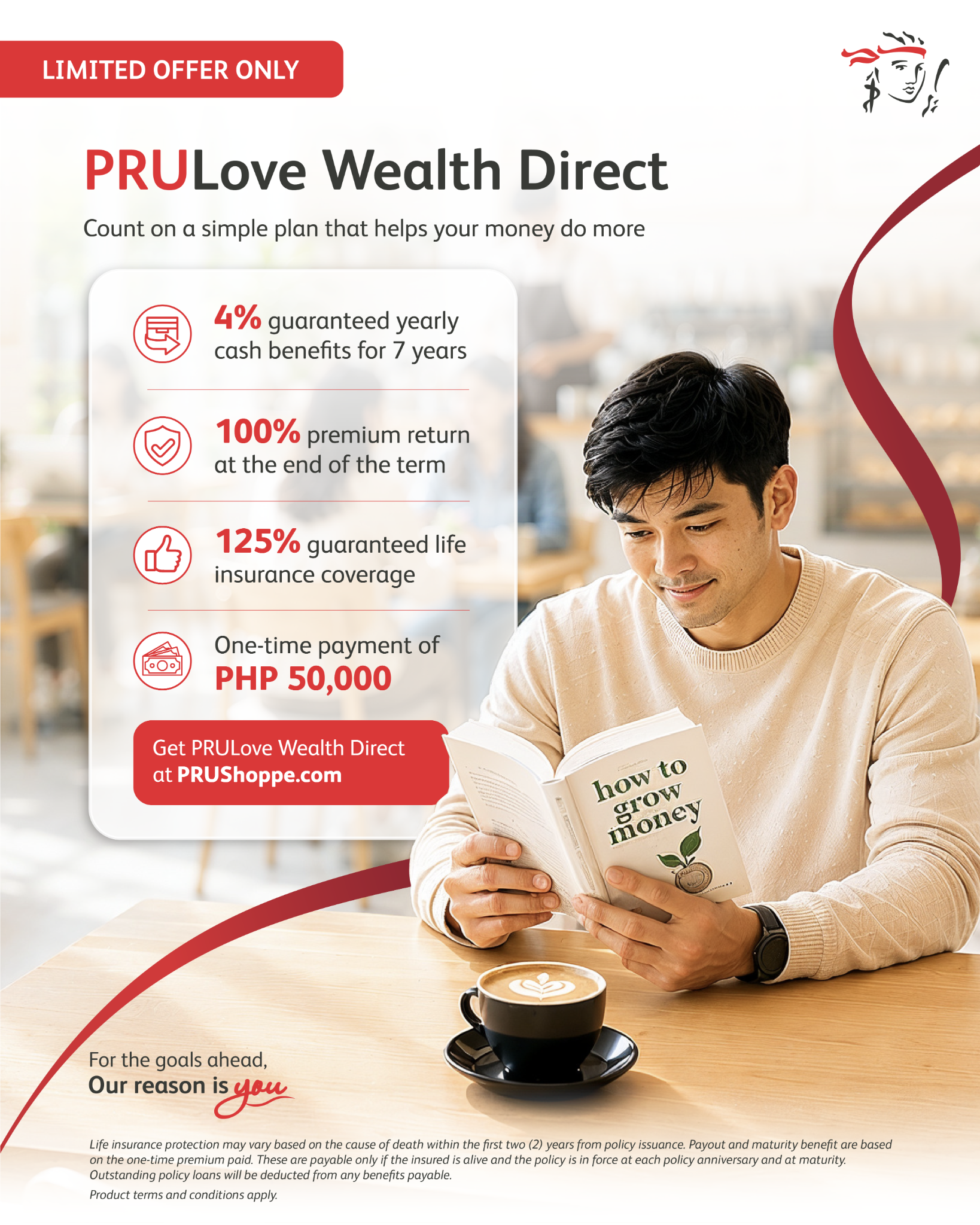 Pru Life UK Facebook ad