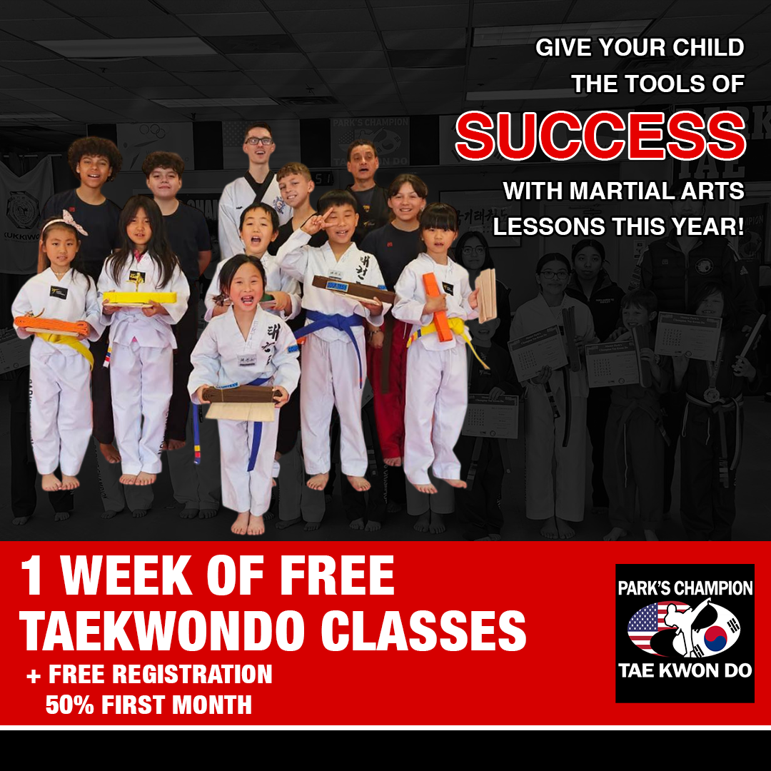 Park's Champion Taekwondo Center Facebook ad