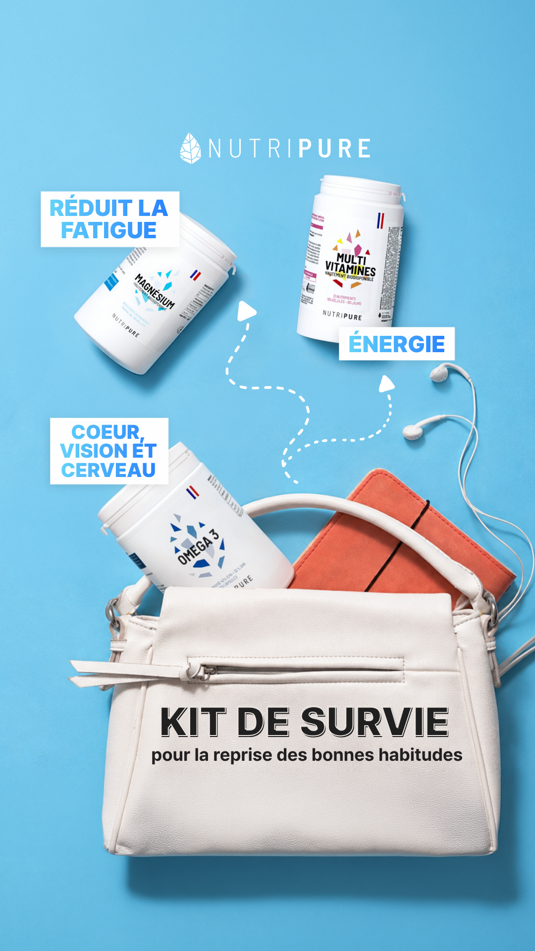 Nutripure Facebook ad: [Best seller] La fondation de votre santé