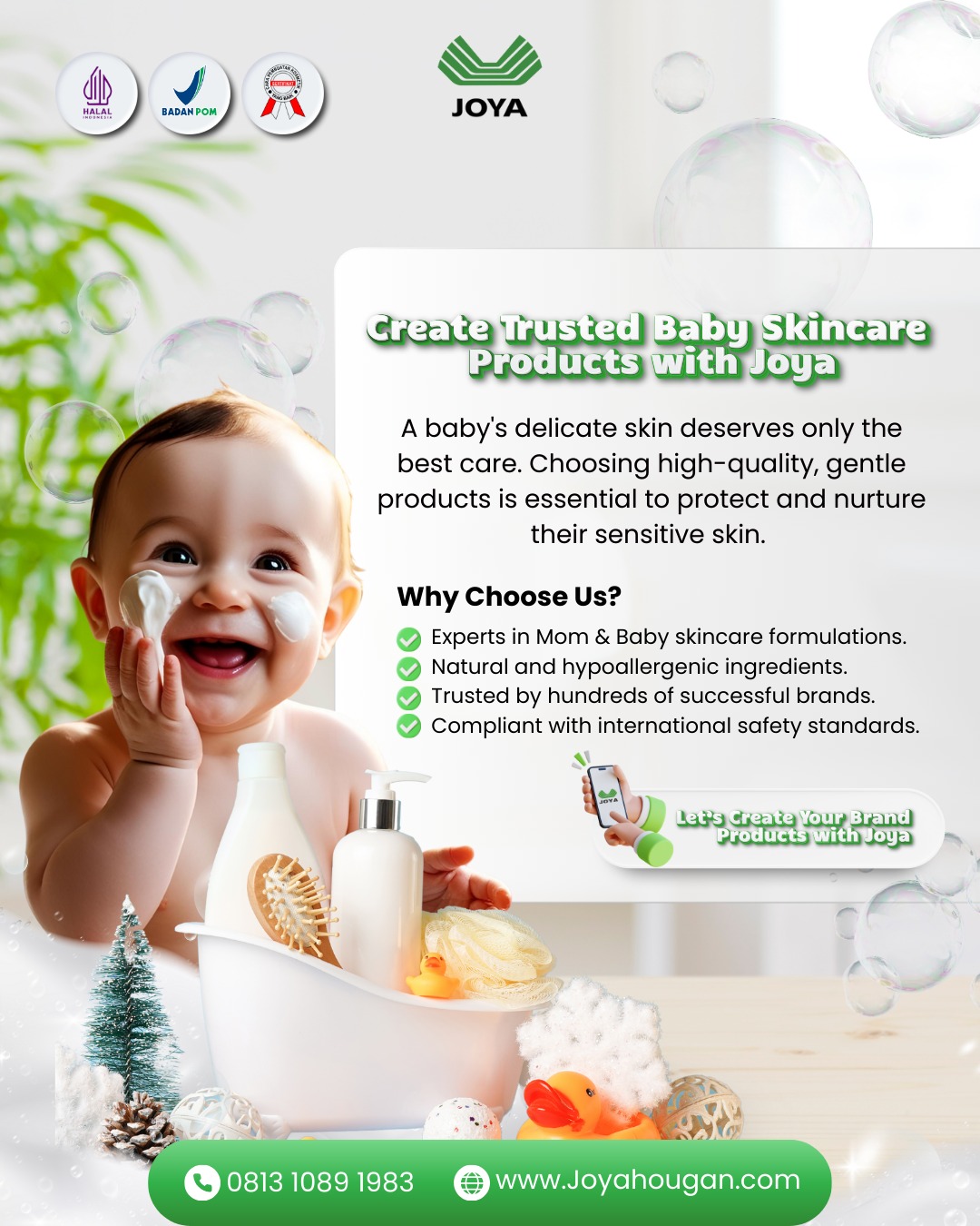 PT. Joya Hougan Lestari Facebook ad: PT. Joya Hougan Lestari - Jasa Maklon Kosmetik Standar BPOM