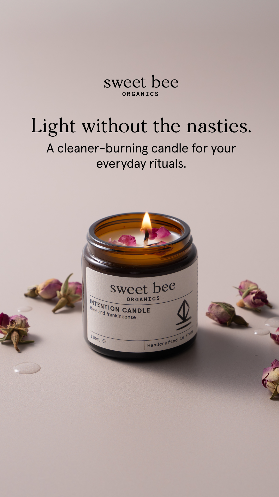 Sweet Bee Organics Facebook ad