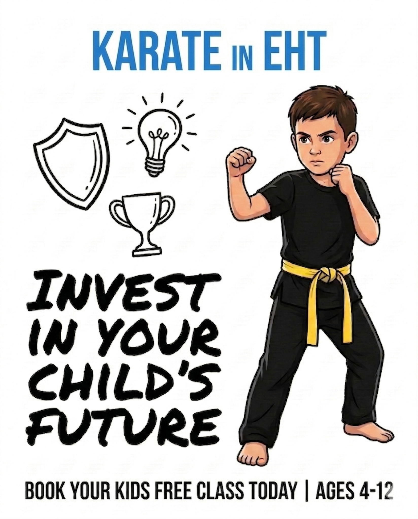 Modesto's Karate Academies -Egg Harbor Township, NJ Facebook ad: Free Kids Karate Class in Egg Harbor Township