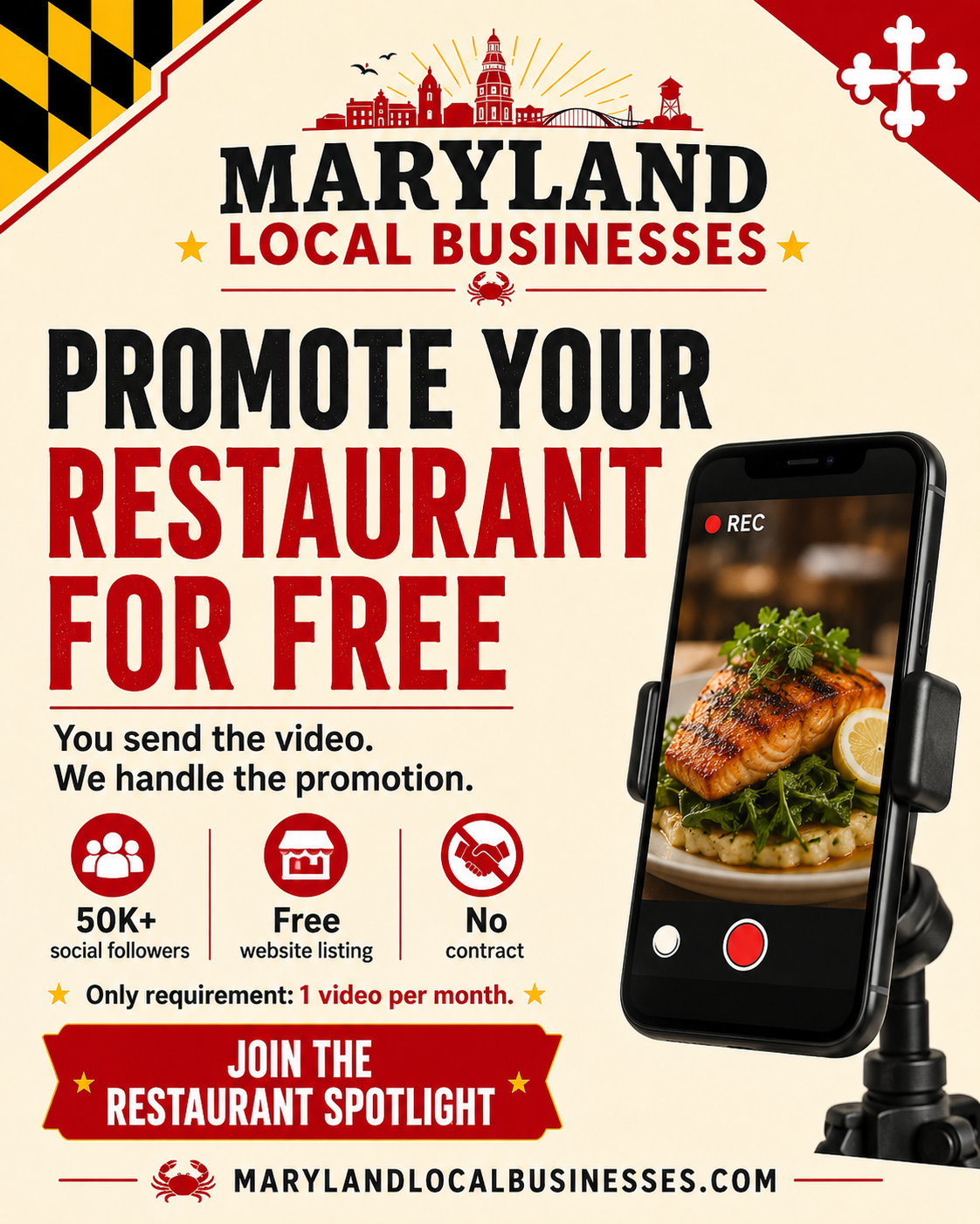 Maryland Local Businesses Facebook ad
