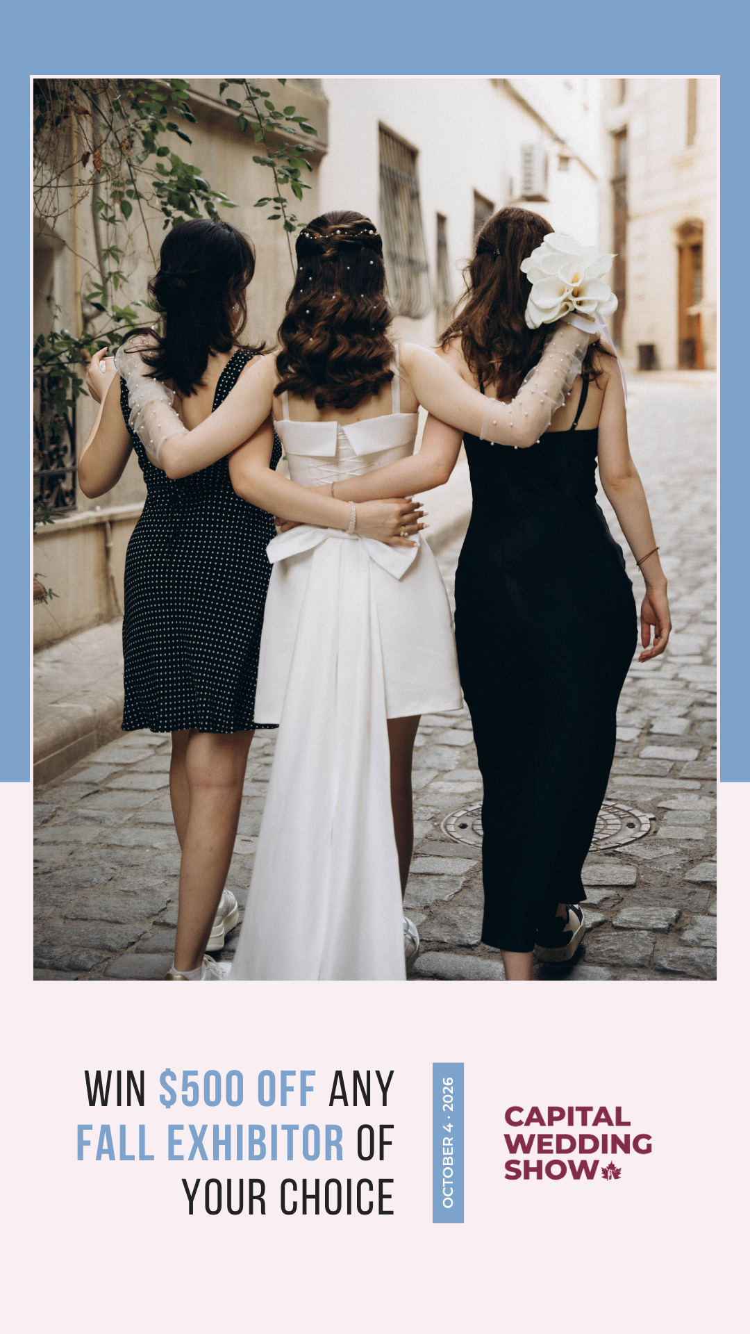 Capital Wedding Show Facebook ad from Aug 5, 2026