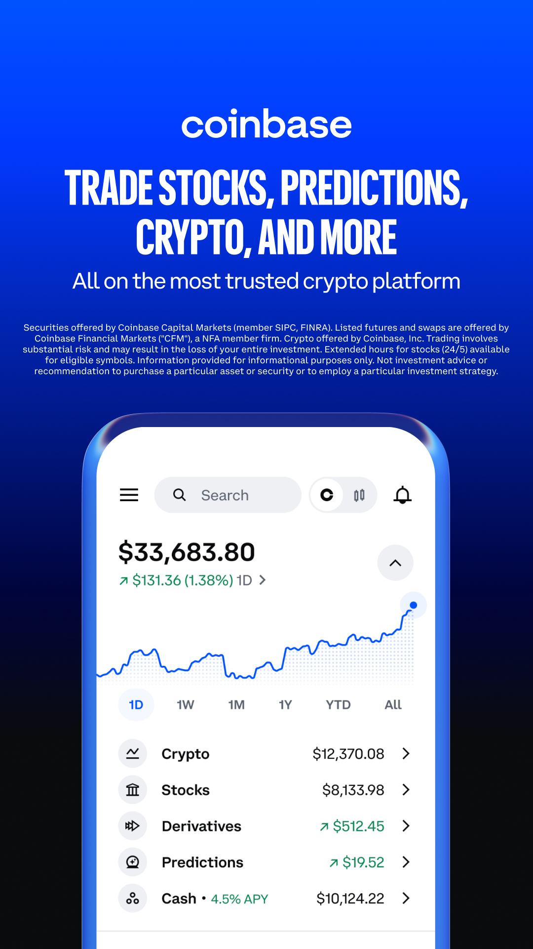 Coinbase Facebook ad