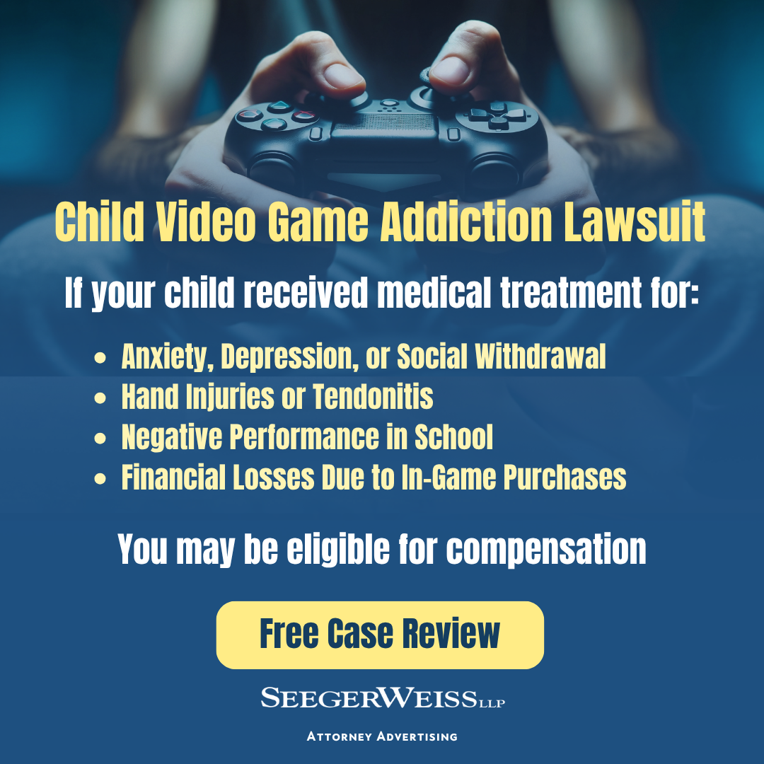 Seeger Weiss - Product Liability Facebook ad