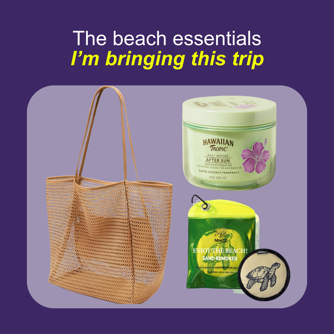 Add-To-Cart Deals Facebook ad: Check Beach Vacation Essentials We’d Choose First
