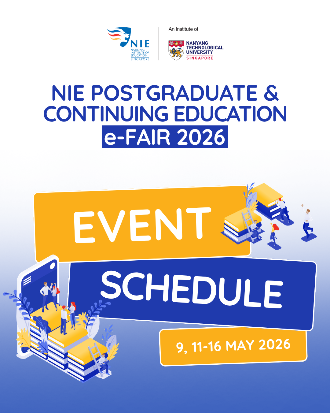 NIE - Office of Graduate Studies & Professional Learning Facebook ad: Thinking about a postgraduate study in Singapore?
