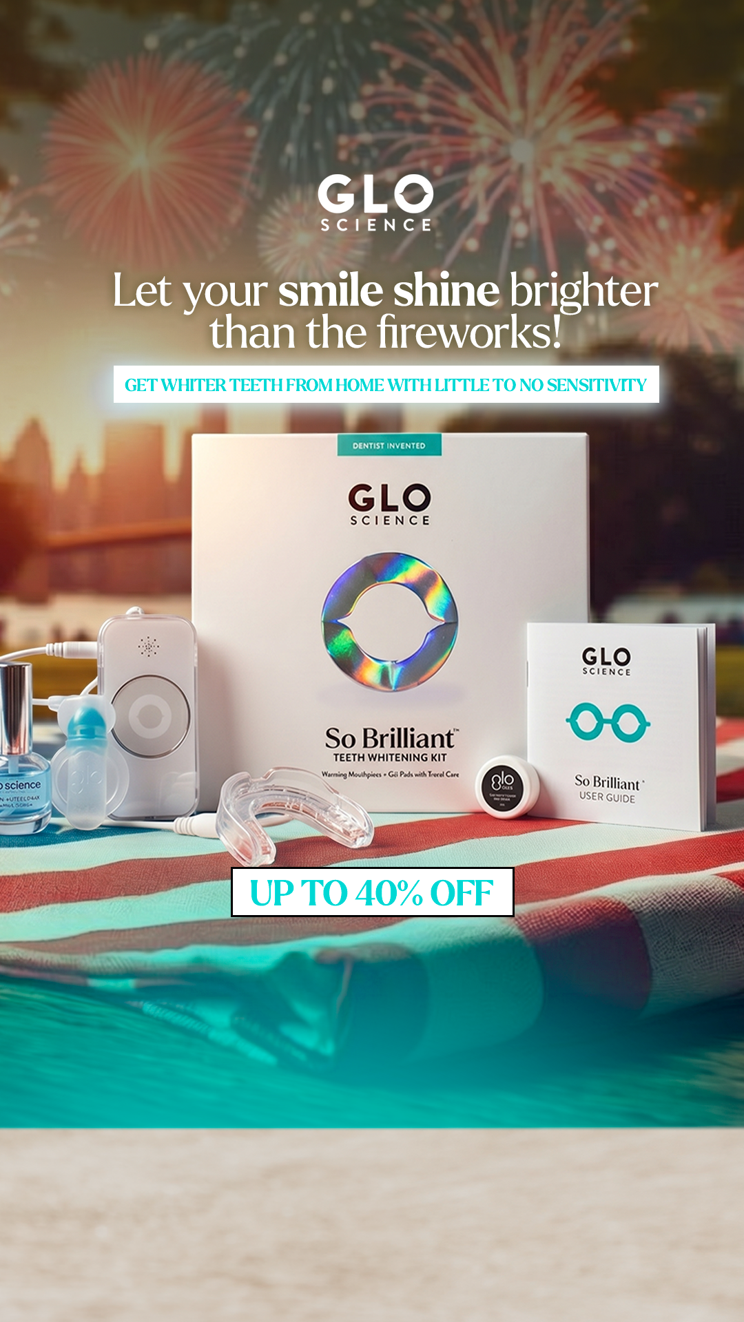 GLO Science Facebook ad