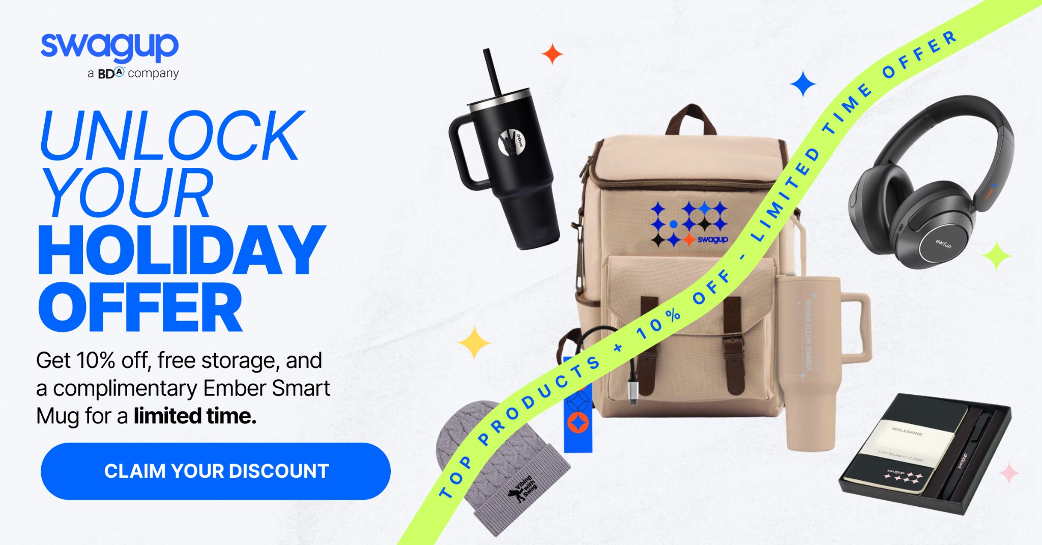 SwagUp Facebook ad from Jul 14, 2026