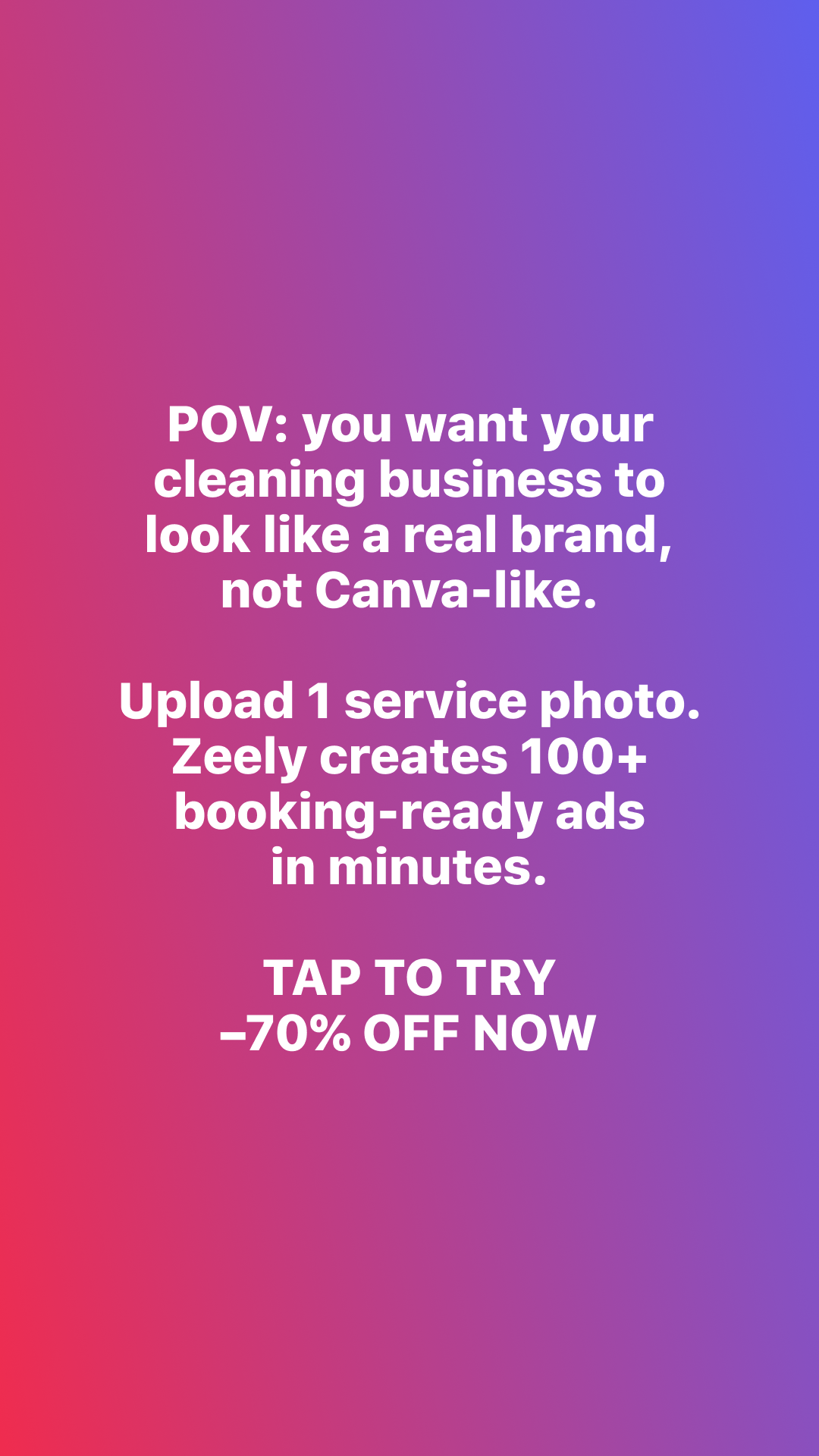 Zeely Facebook ad