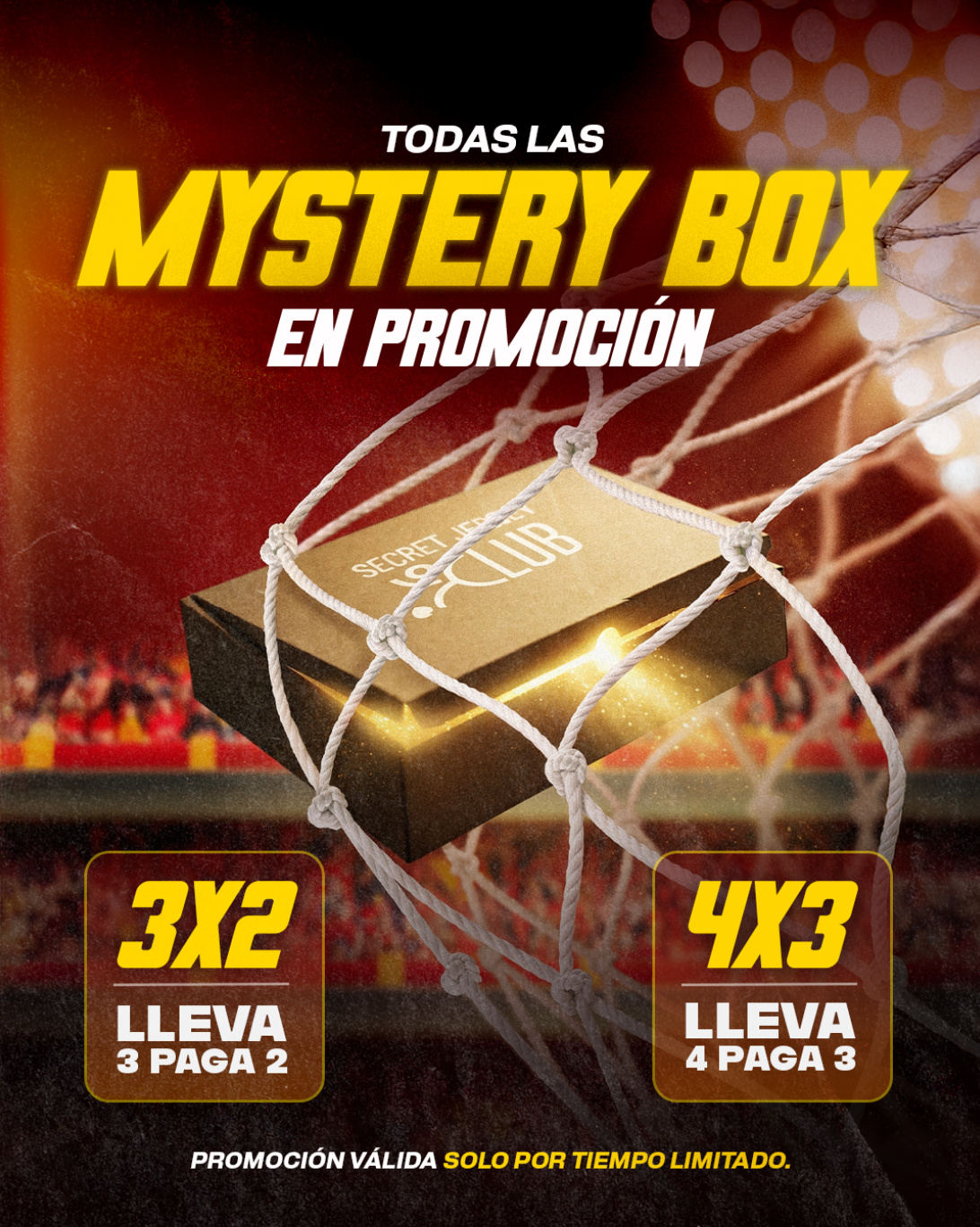 Secret Jersey Club Facebook ad from Jul 12, 2026