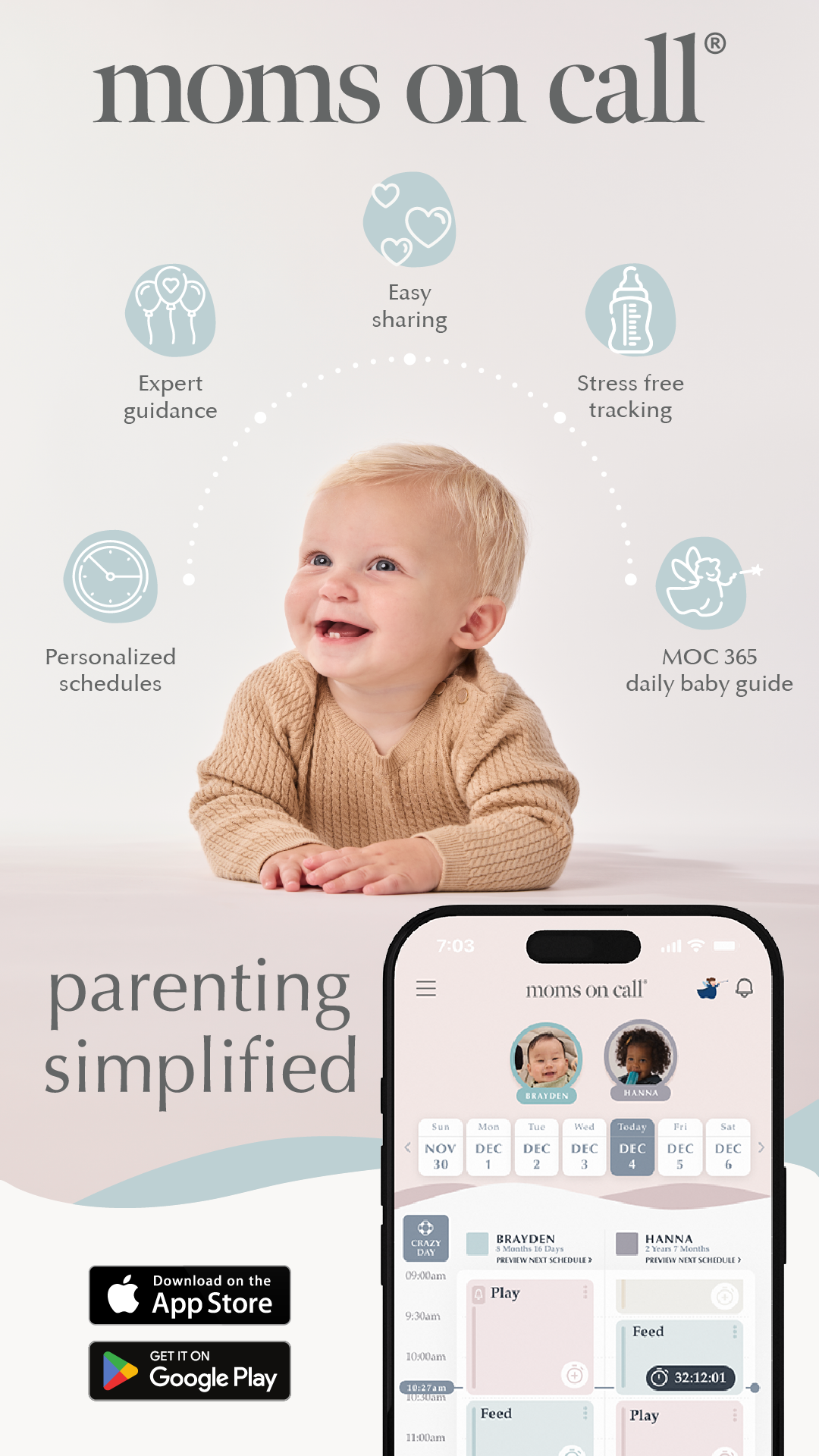 Moms on Call Facebook ad