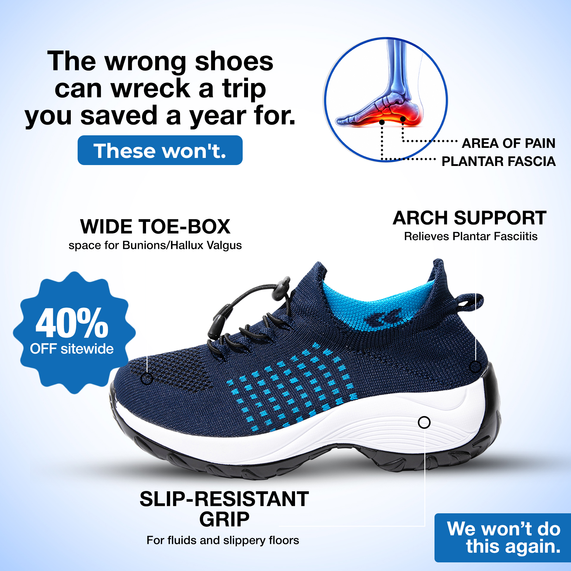 Travel Finds Facebook ad: 2026's Best Shoes For Travelling