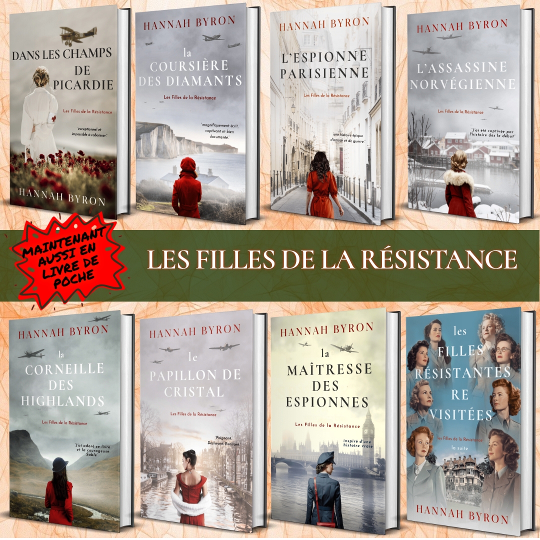 Hannah Byron Books Facebook ad: Deux femmes. Une guerre. Un héritage commence.