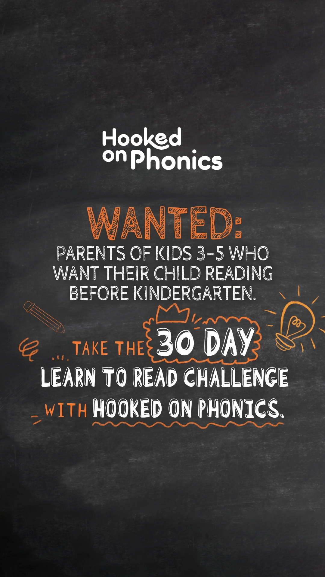 Hooked on Phonics Facebook ad
