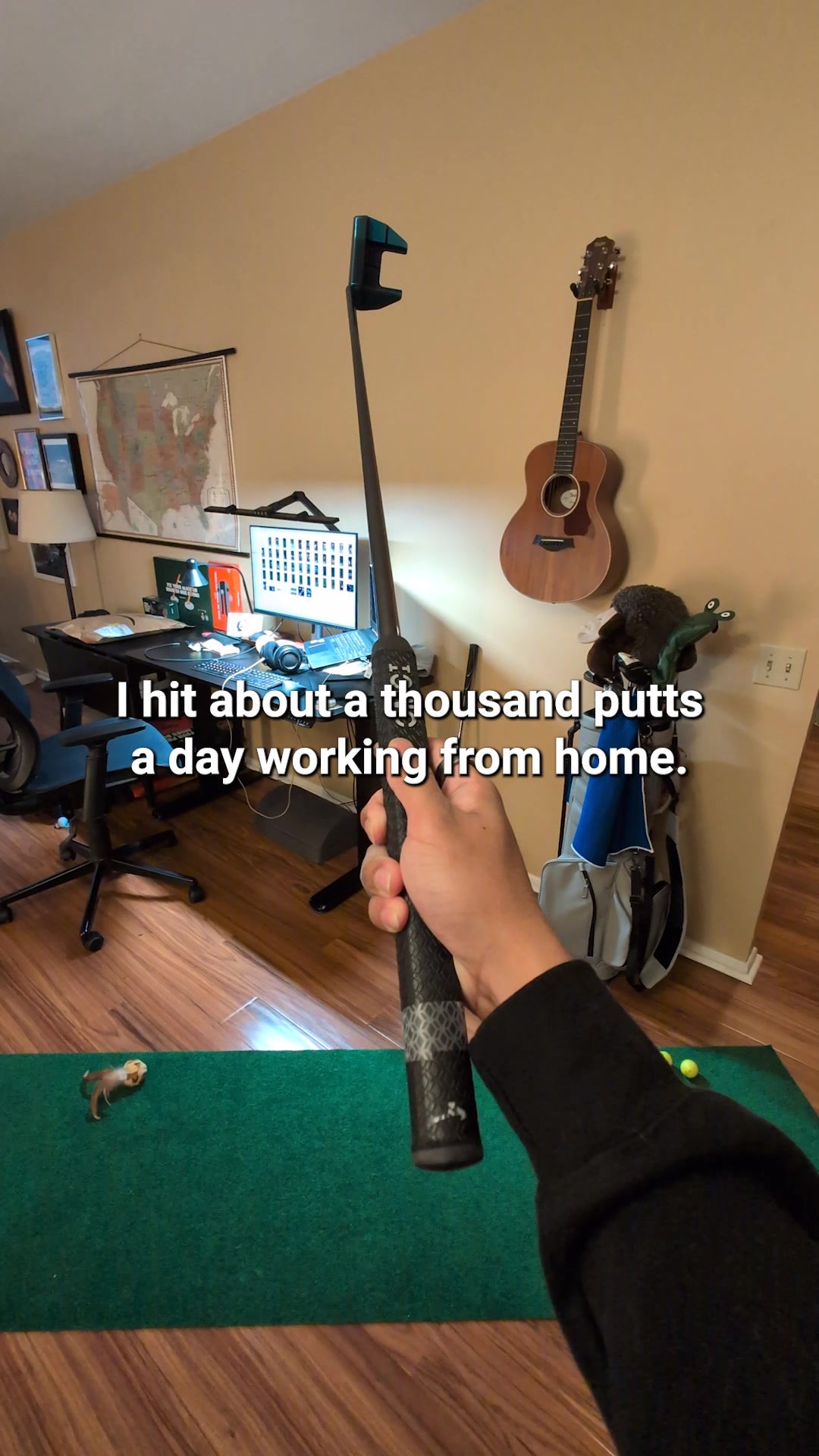WhyGolf Facebook ad: Shop the #1 Putting Aid in Golf