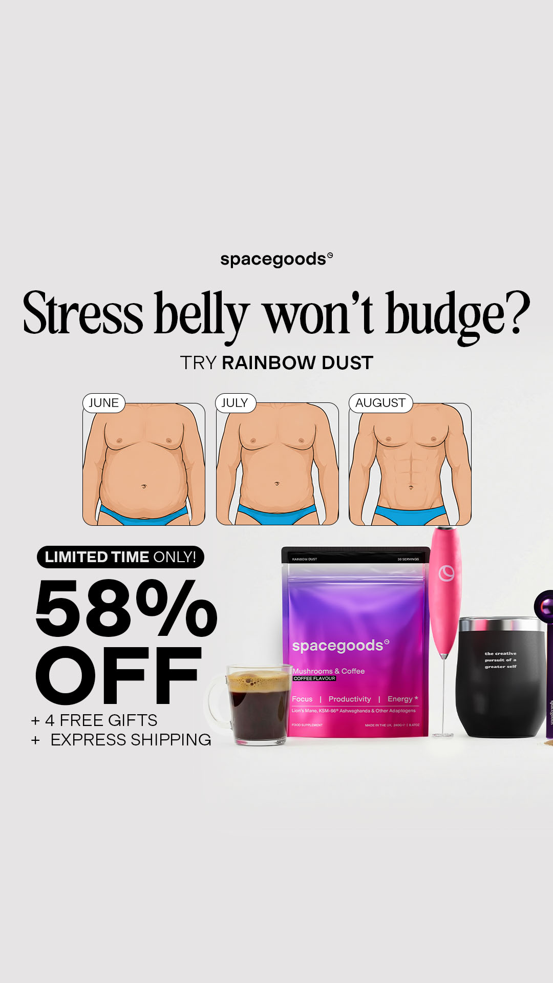 Spacegoods Facebook ad