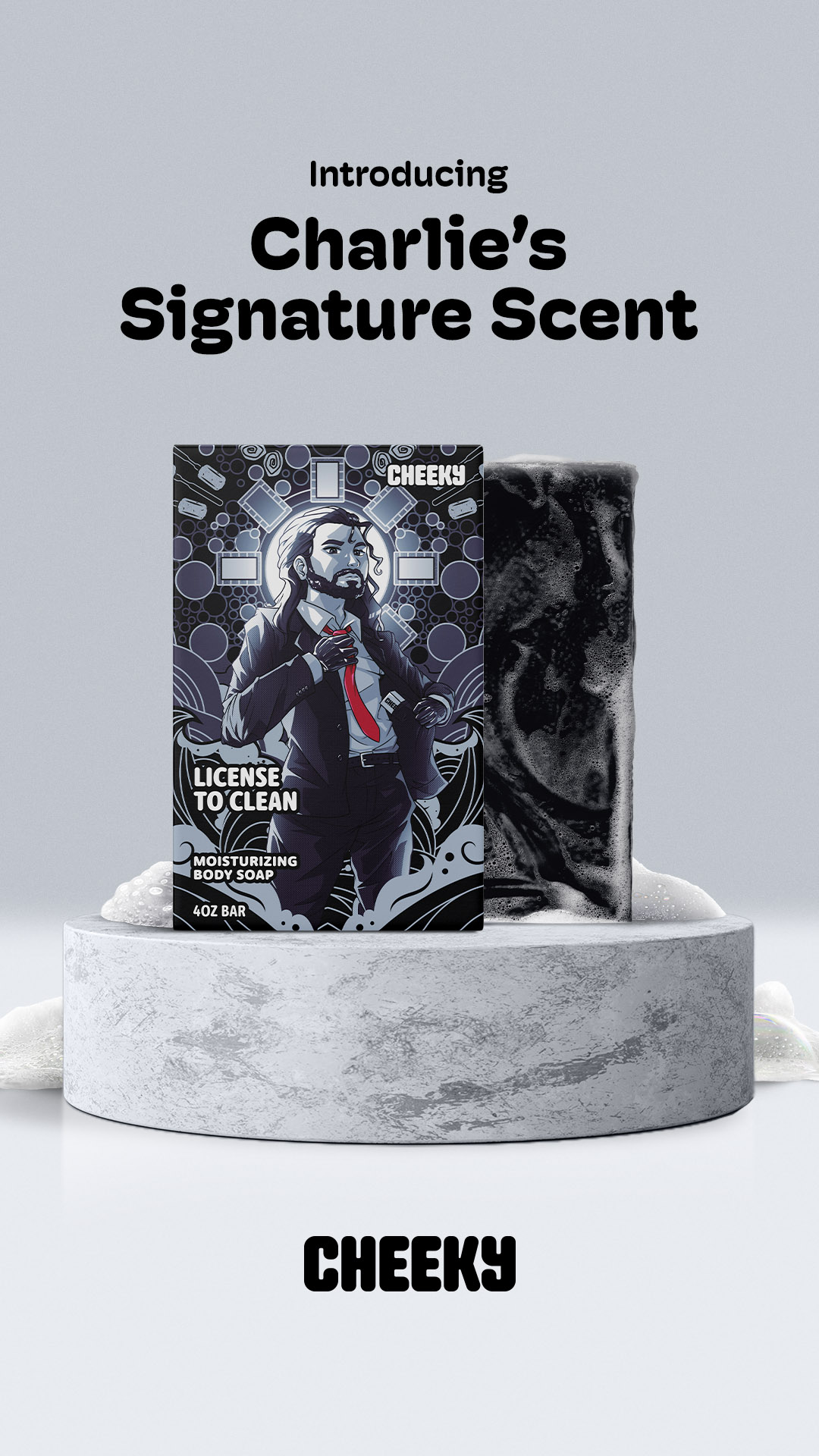 Cheeky Soap Facebook ad