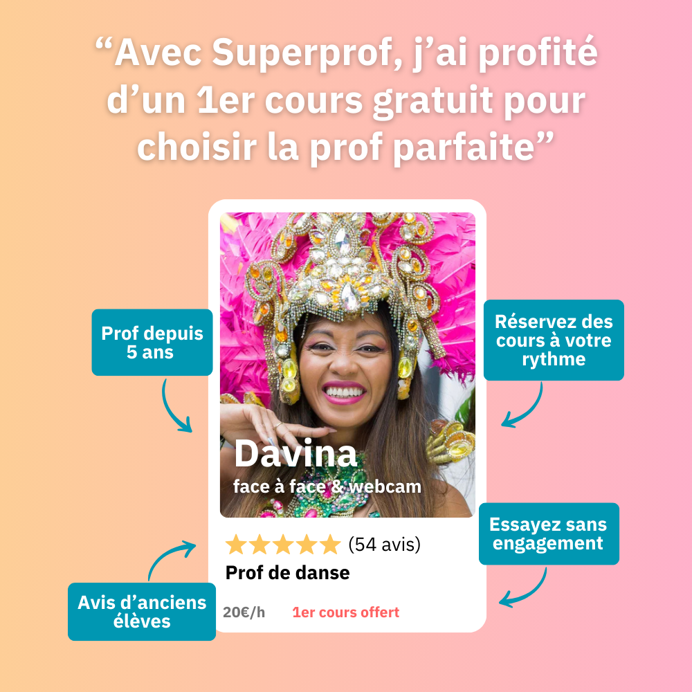 Superprof Facebook ad