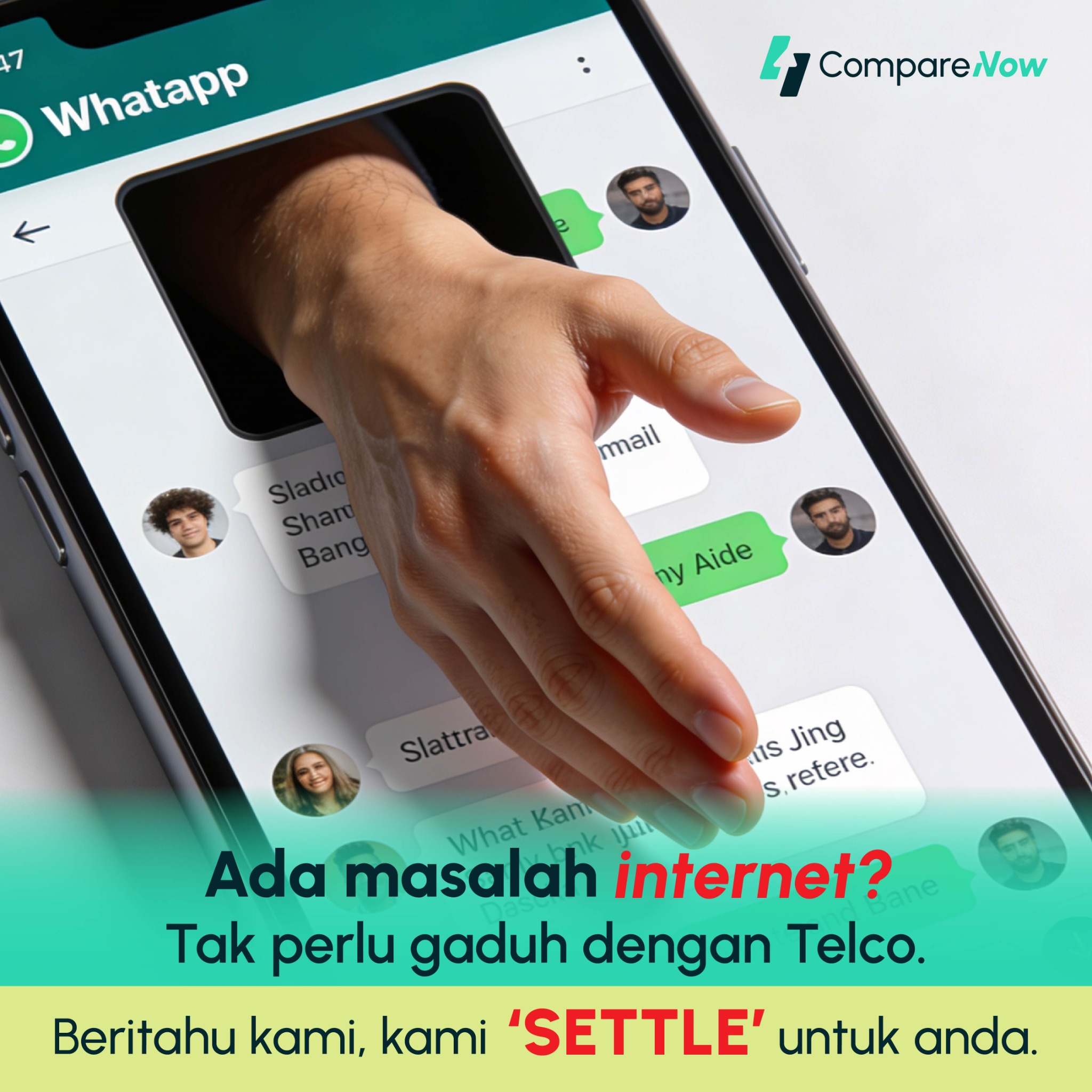 CompareNow Facebook ad