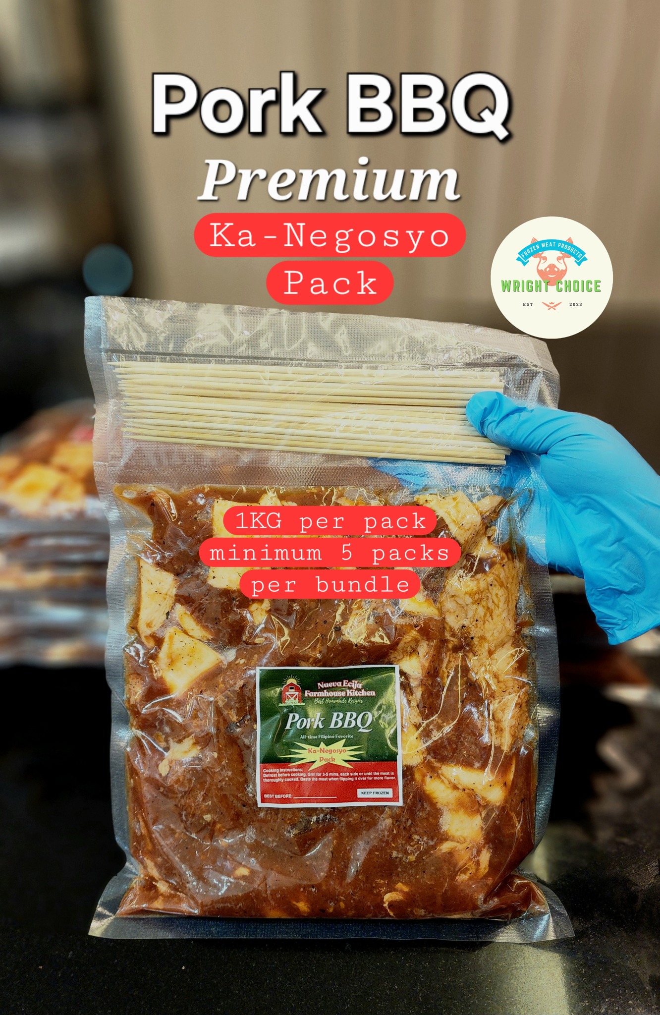 Wright Choice Frozen Meat Wholesale Facebook ad