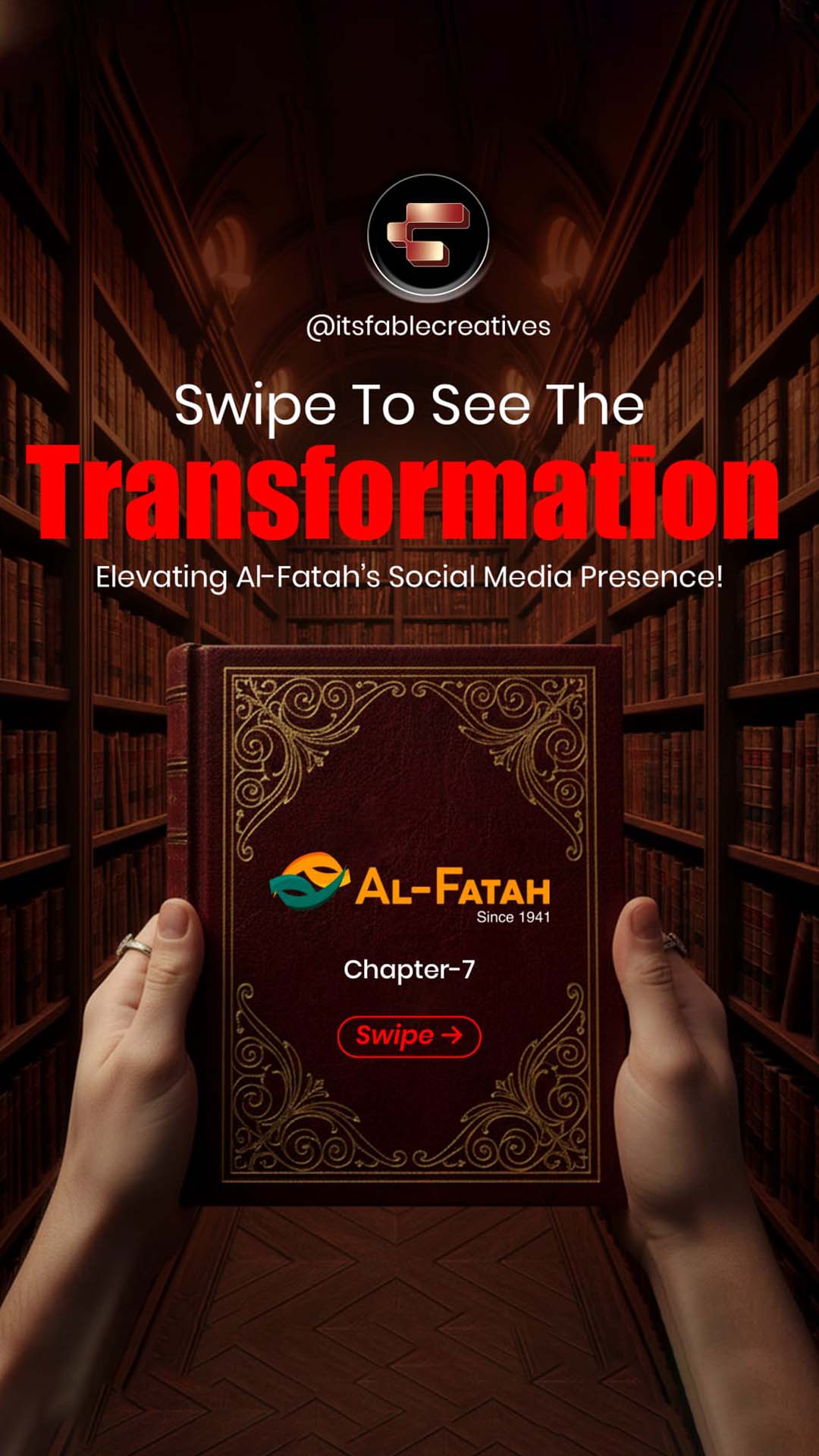 Fable Creatives Facebook ad from Nov 14, 2025