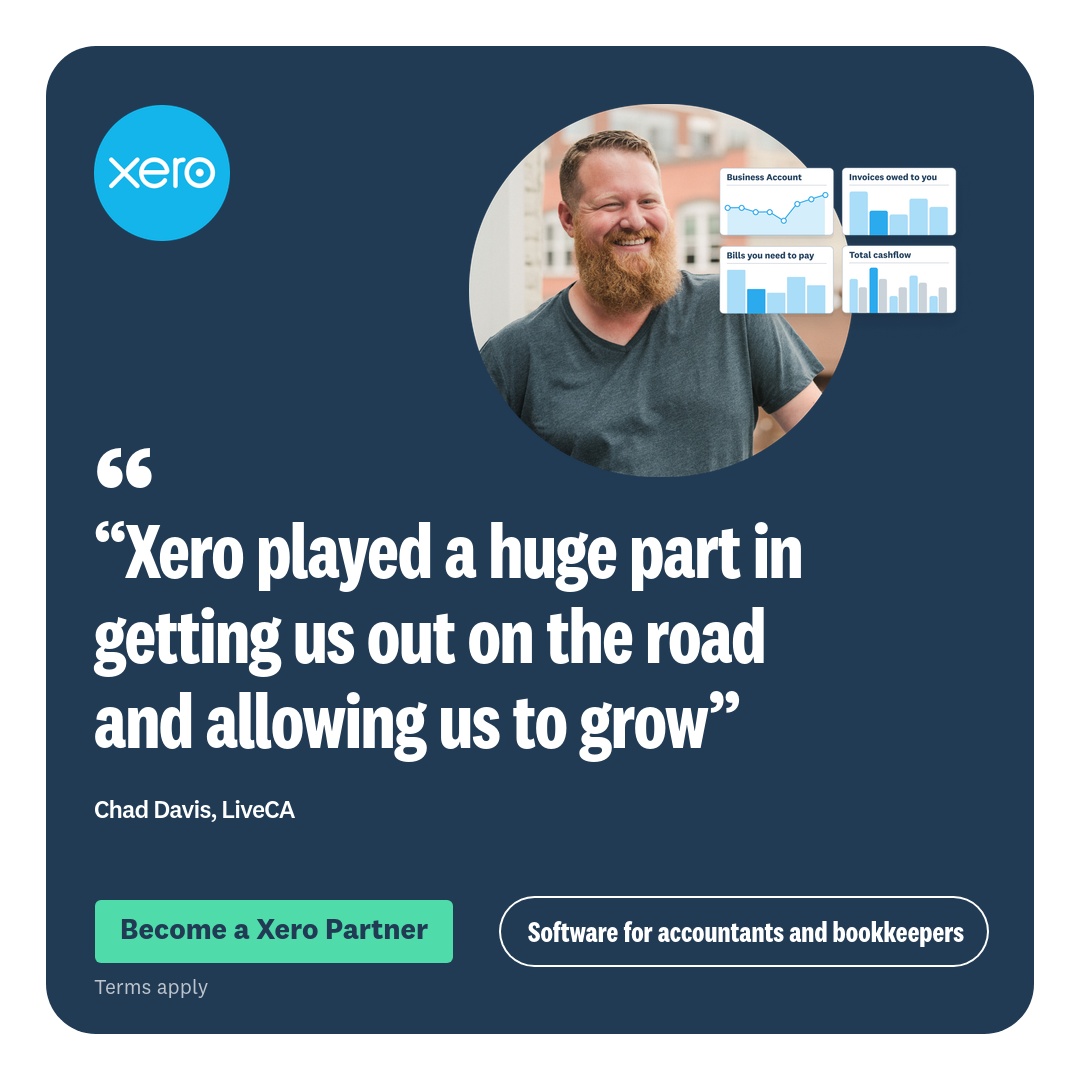 Xero Facebook ad