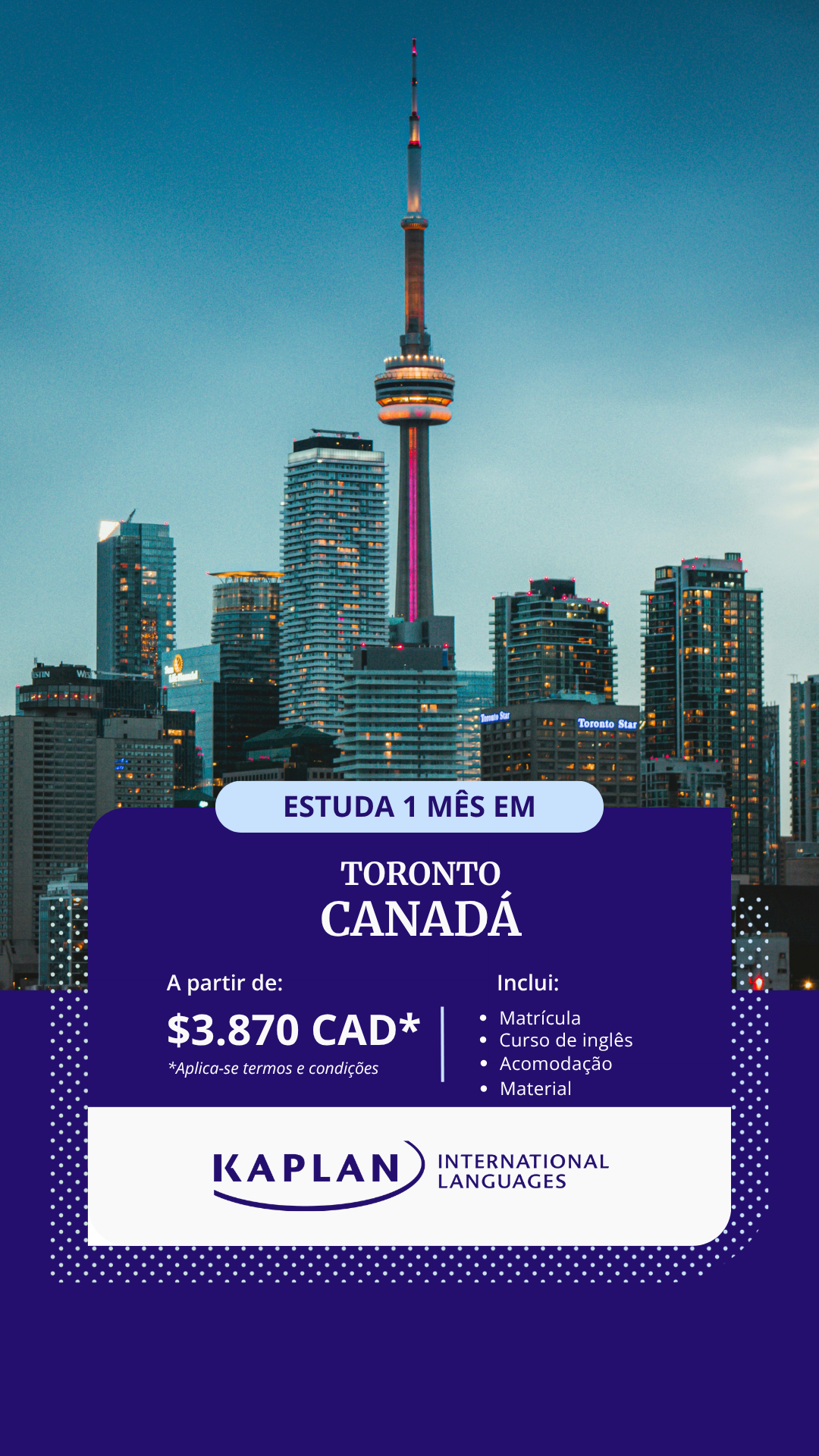 Kaplan International Languages - Brasil Facebook ad