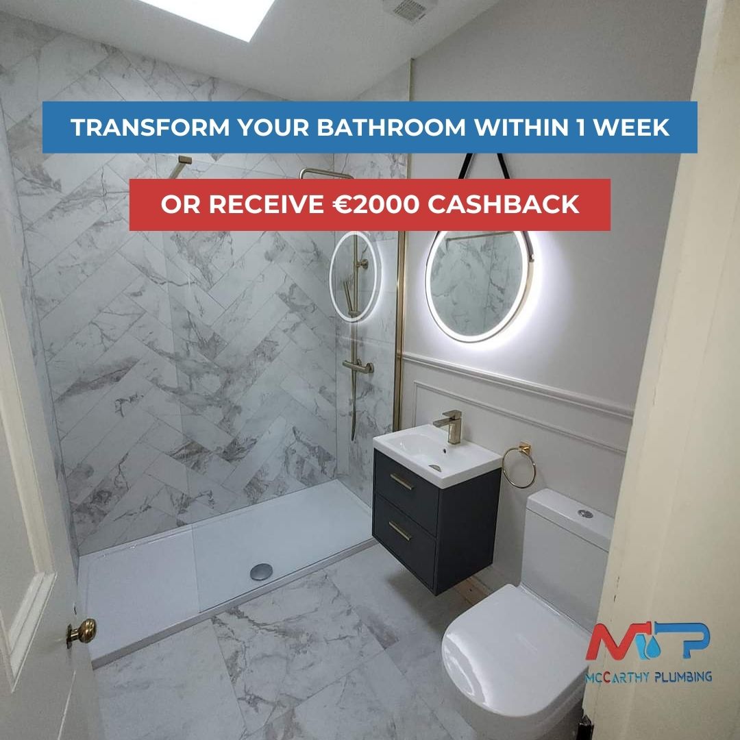 Derek McCarthy Plumbing And Heating. Facebook ad