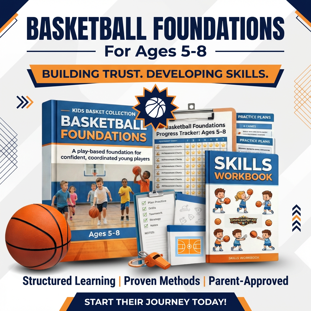 Sports Mastery Hub Facebook ad: Fun Basketball Training for Kids 5-8