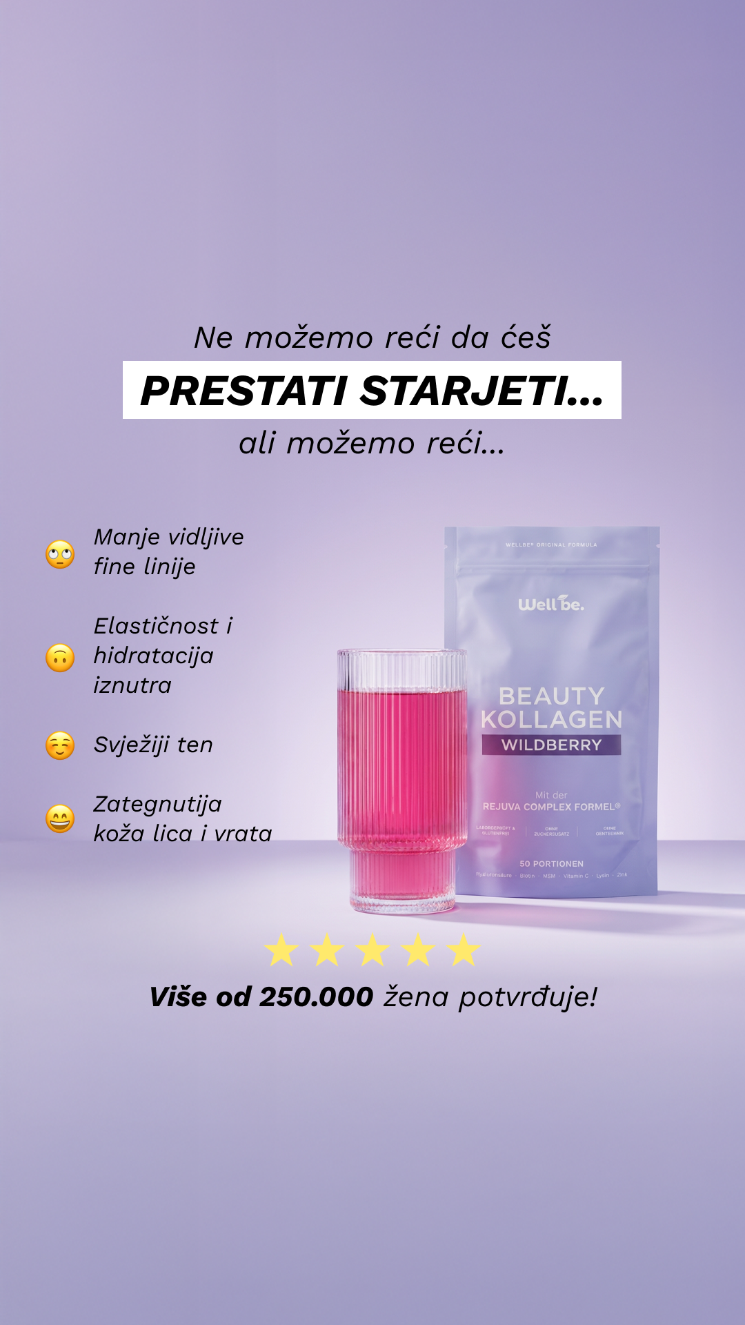 Wellbe BiH Facebook ad