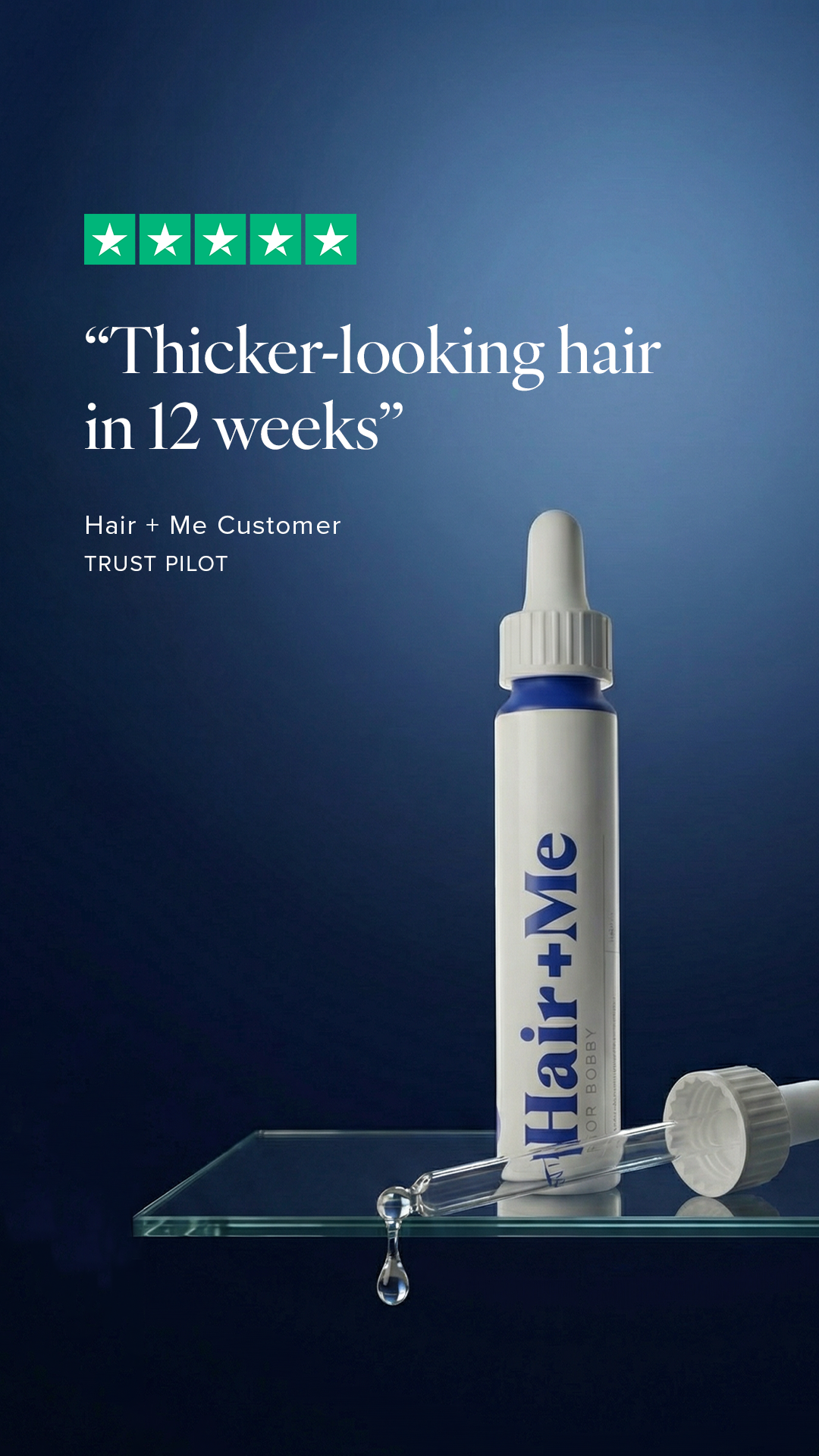 Hair + Me Facebook ad