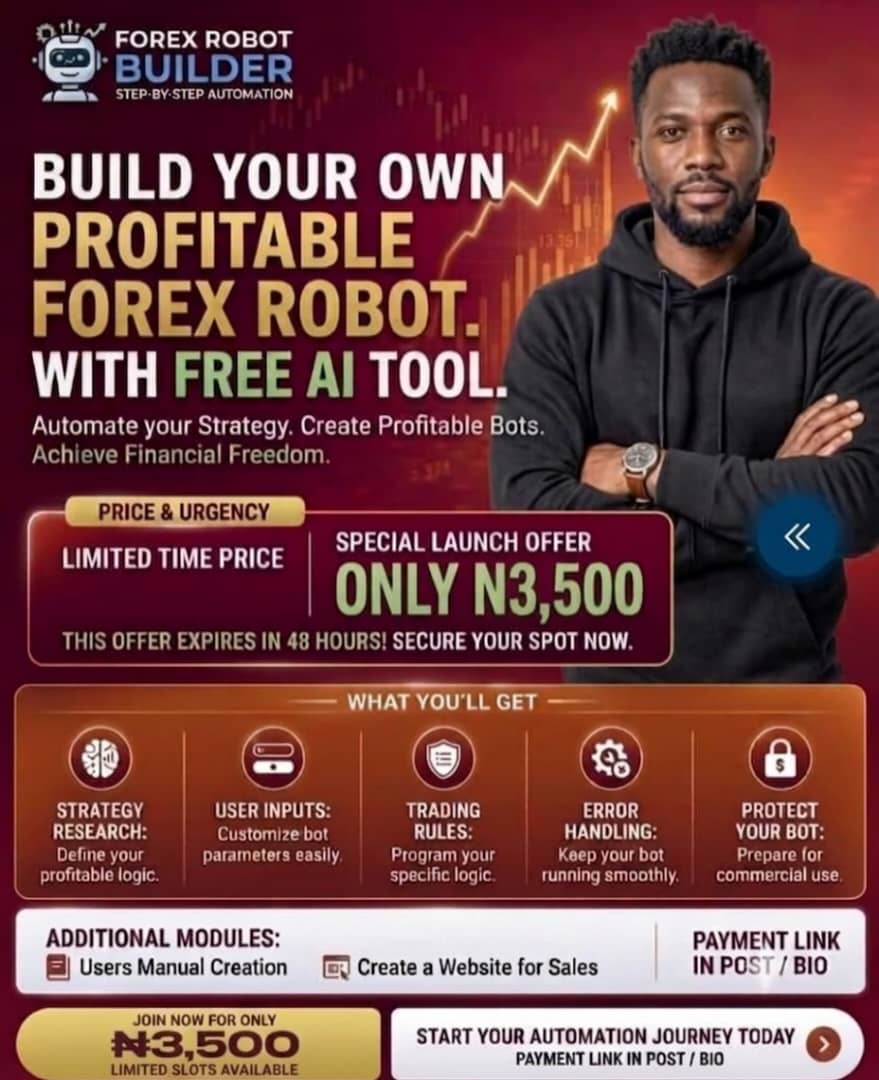 Digital Wealth Academy Facebook ad: Learn how to build your own Profitable Forex…