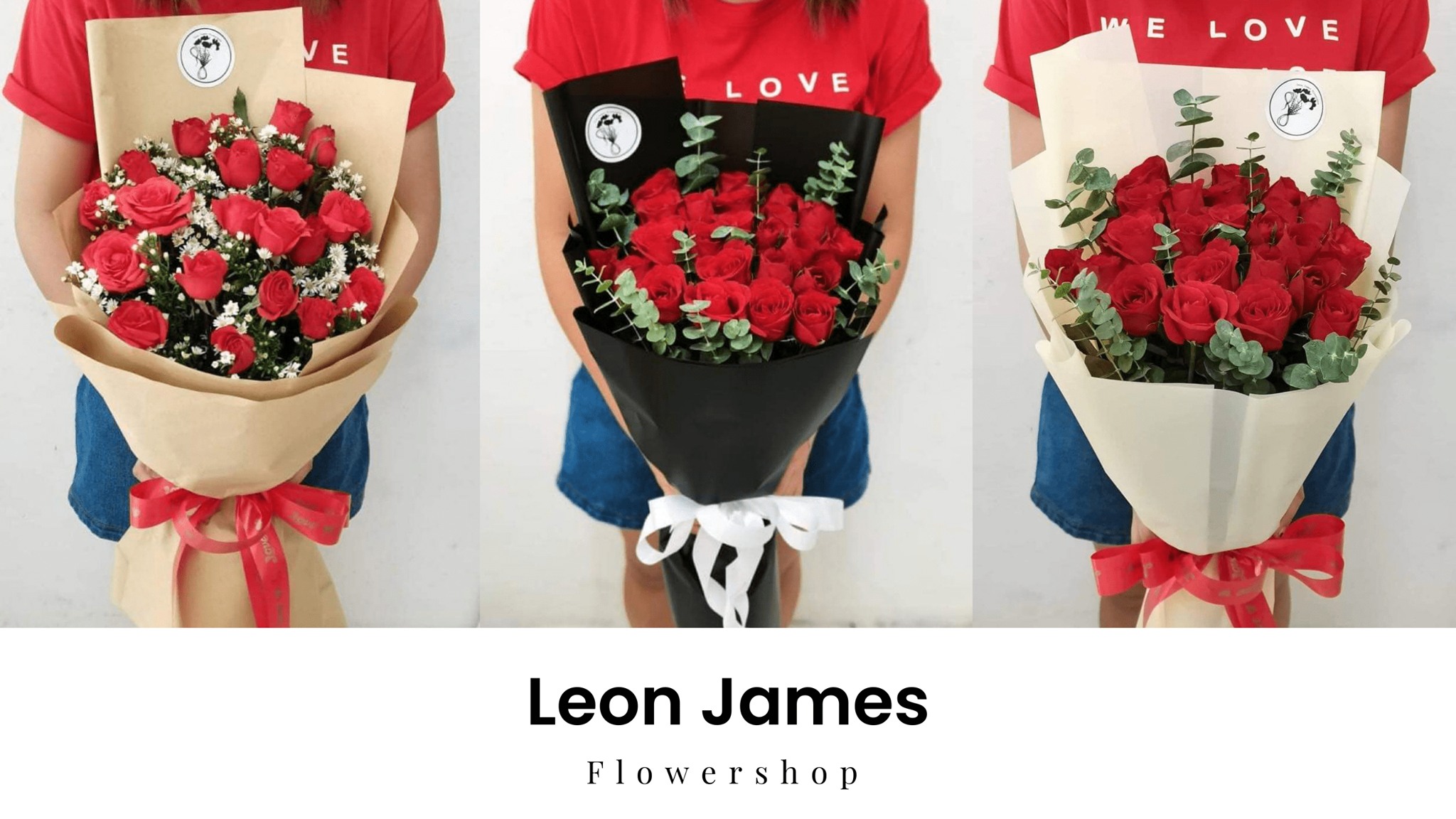 Leon James Flowershop Facebook ad