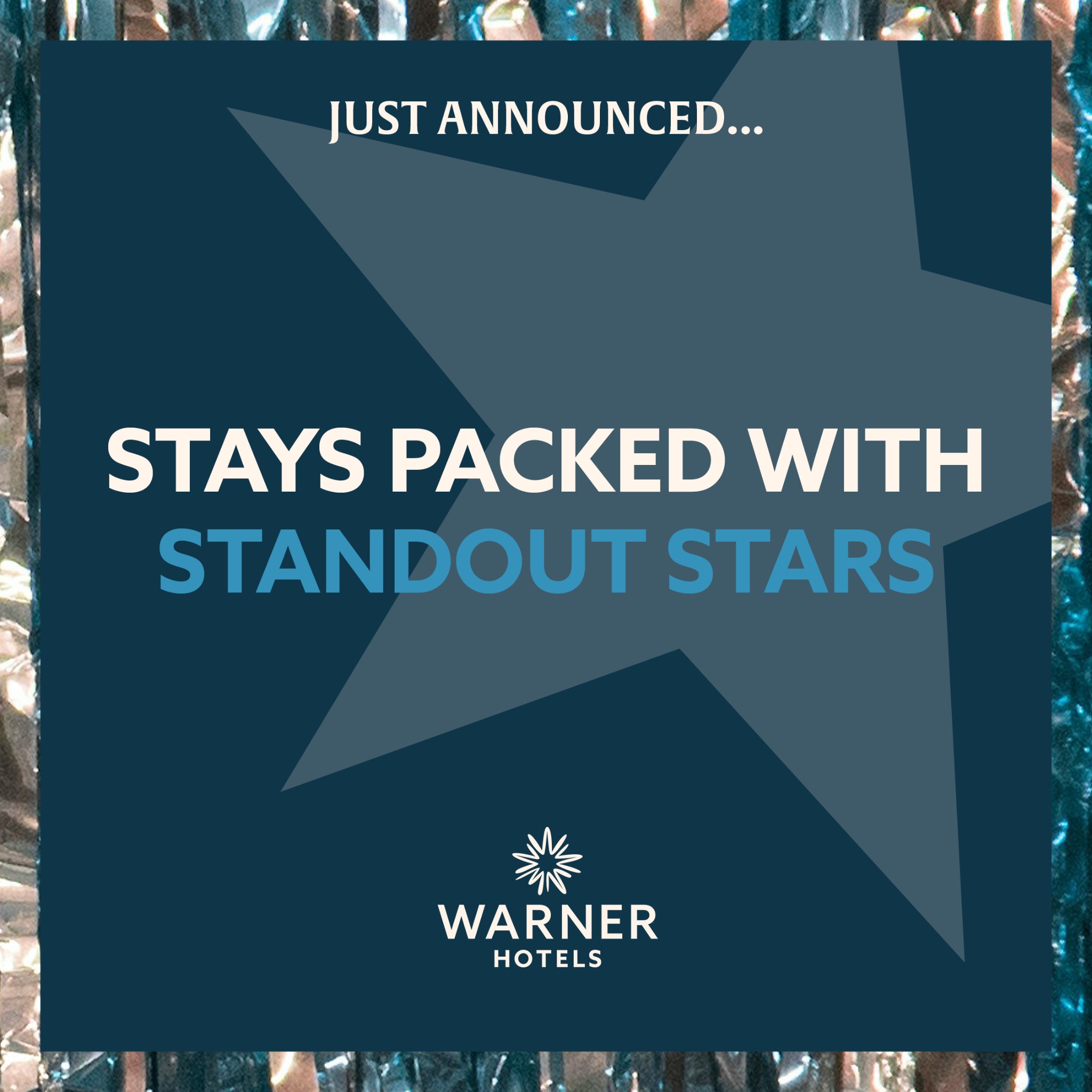 Warner Hotels Facebook ad: Discover unforgettable Star Breaks at Warner Hotels with…