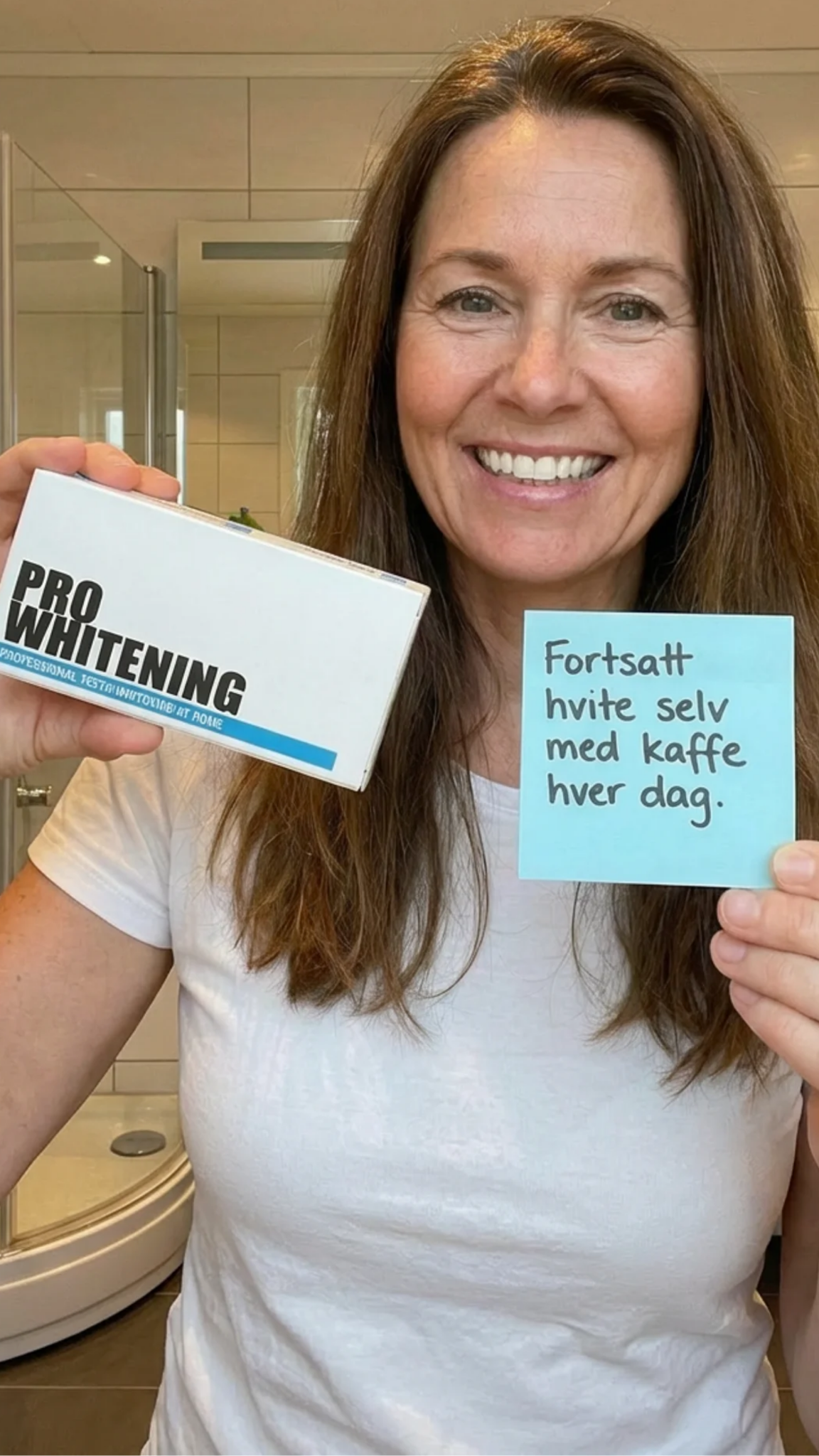 ProWhitening Facebook ad