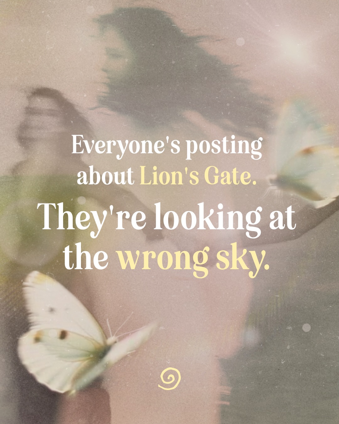 The Wild Ones Facebook ad: Everyone’s talking about Lion’s Gate and the eclipse.
