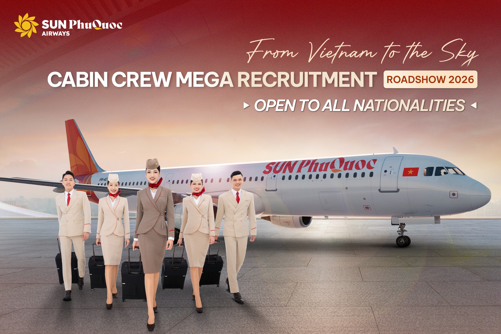 Sun PhuQuoc Airways Talent Hub Facebook ad