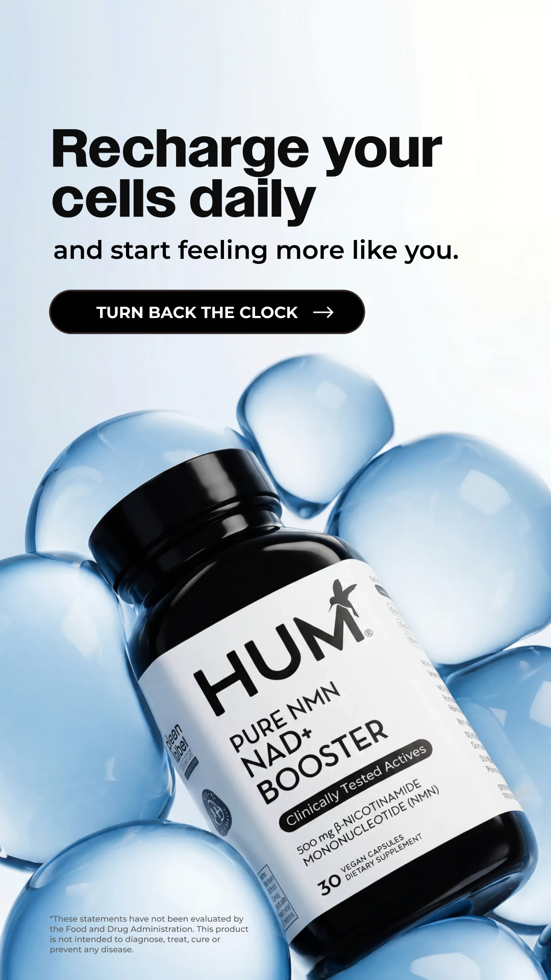 HUM Nutrition Facebook ad