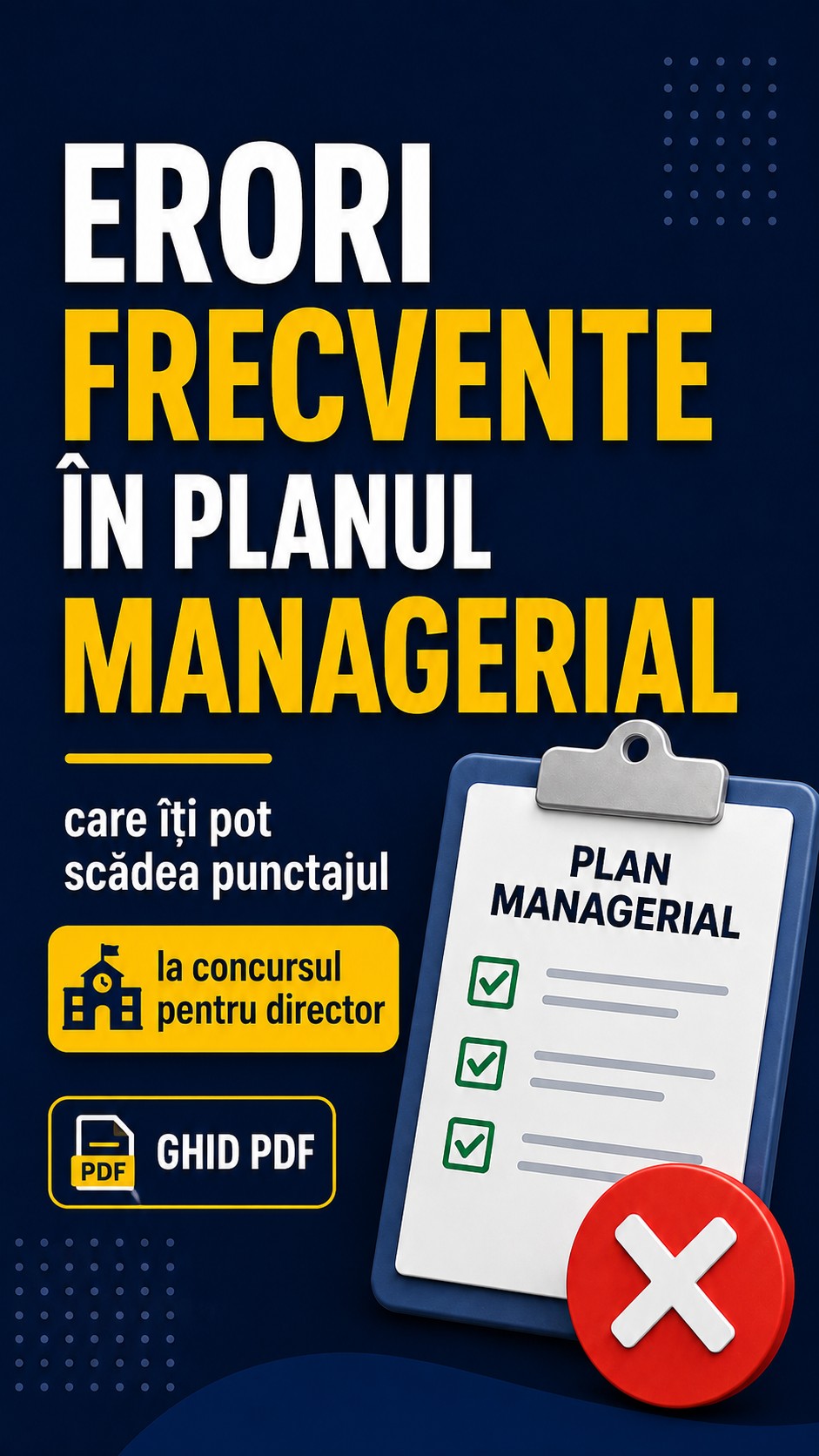 Diana Cotfase Facebook ad: Te pregătești pentru concursul de **director/director…