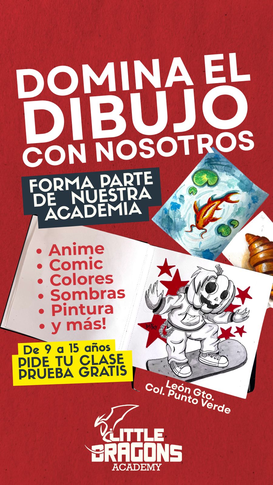 Little Dragons Academy Facebook ad from Apr 17, 2026