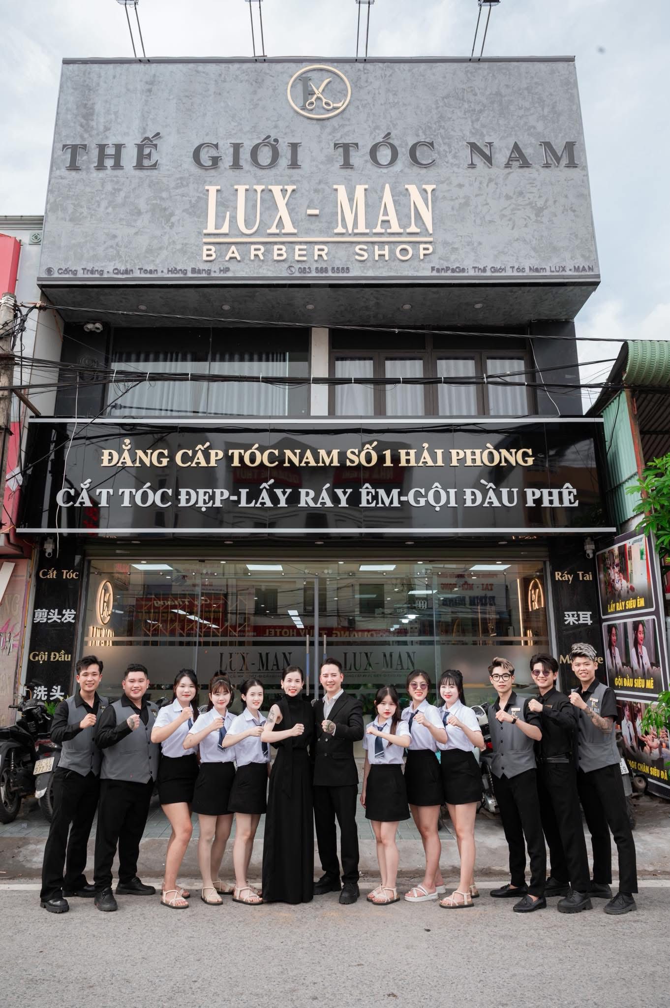 Thế Giới Tóc Nam LUX - MAN Facebook ad: TUYỂN SINH HỌC VIÊN NGHỀ TÓC NAM, LUX-MAN…